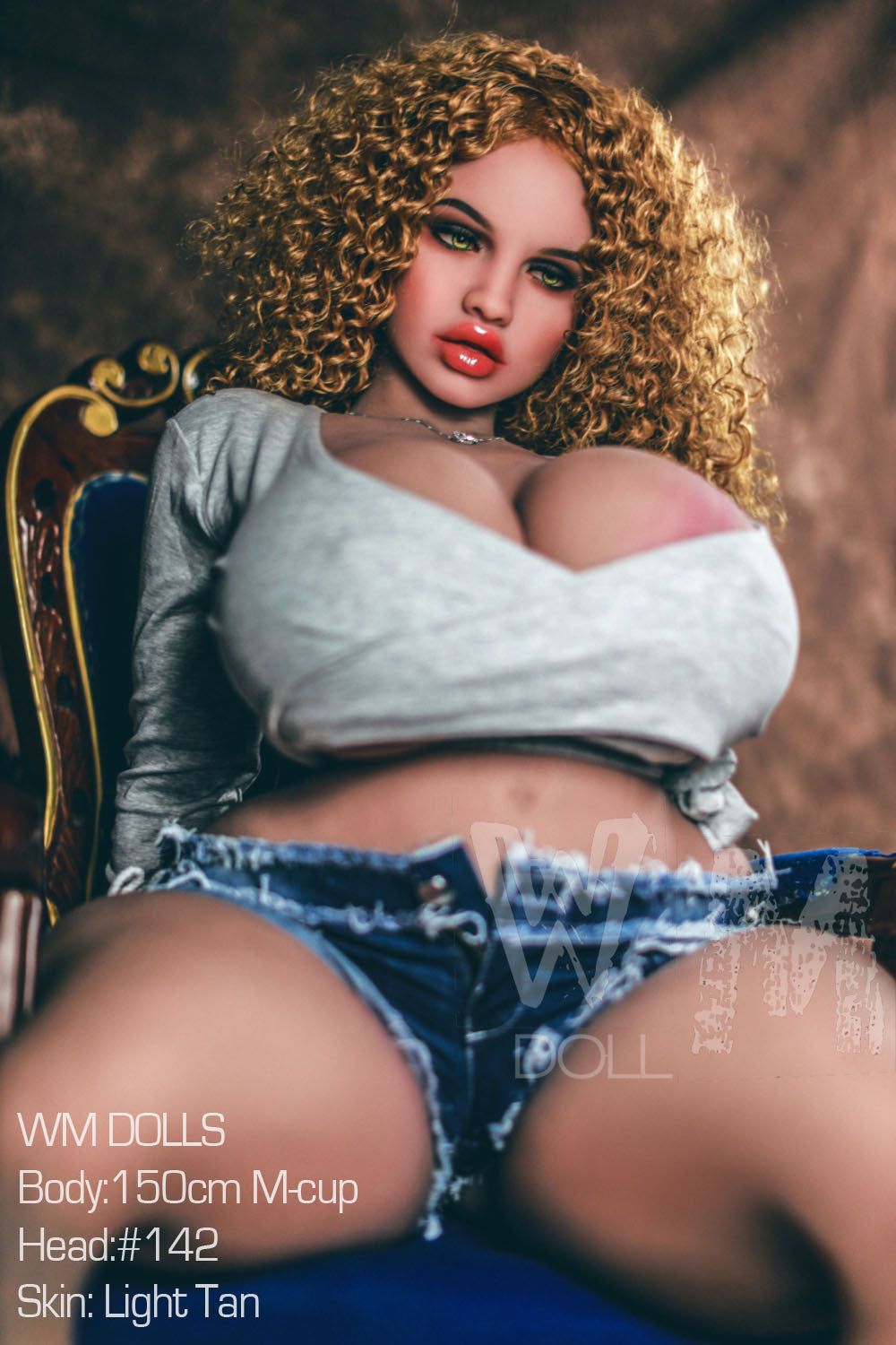 Picture of WM Dolls 4ft9/150cm M Cup TPE Sex Doll - Charlotte