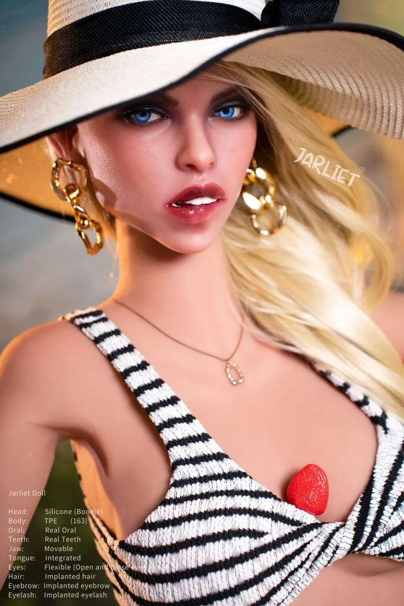 Picture of Jarliet 163cm/5ft4 G-cup Silicone Head Sex Doll – Bonnie