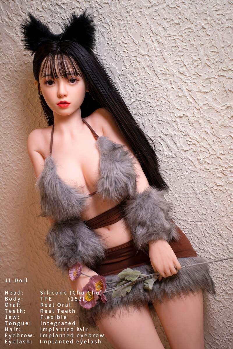 Picture of Jarliet 152cm/4ft12 E-cup Silicone Head Sex Doll – Chuchu