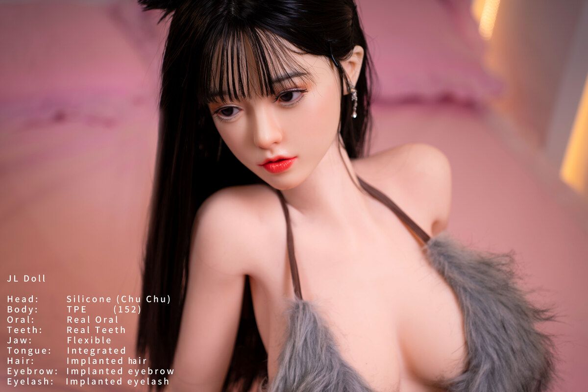 Picture of Jarliet 152cm/4ft12 E-cup Silicone Head Sex Doll – Chuchu