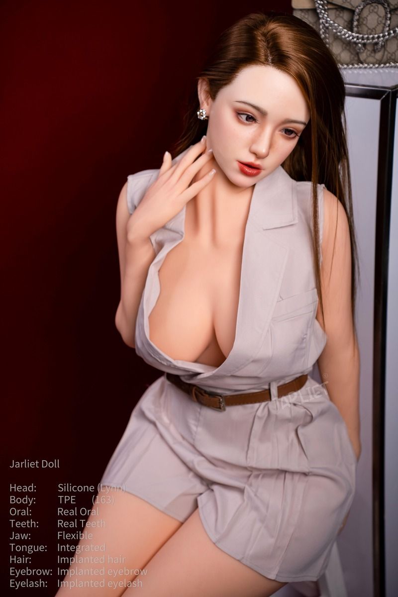 Picture of Jarliet 163cm/5ft4 G-cup Silicone Head Sex Doll – Lynn