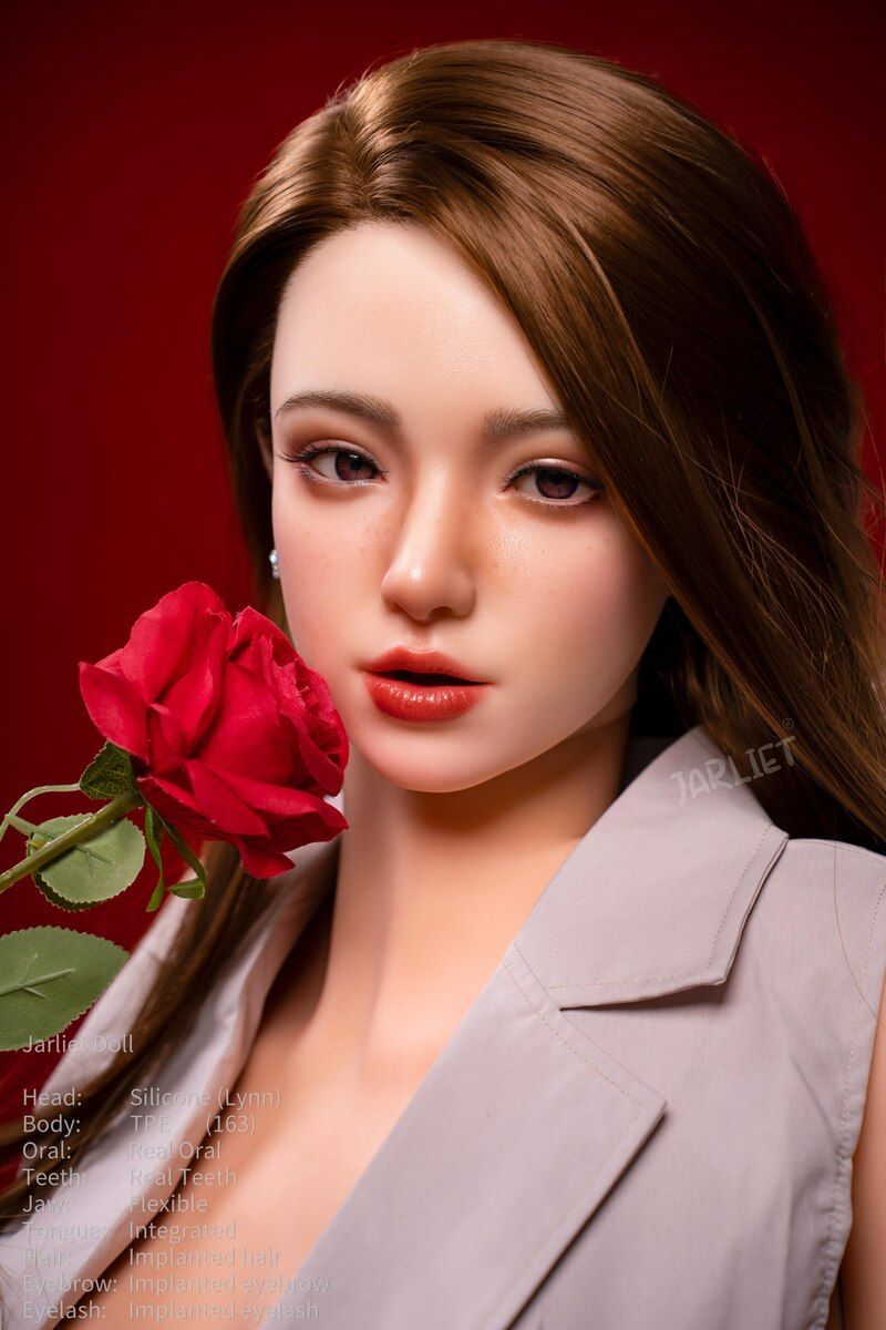 Picture of Jarliet 163cm/5ft4 G-cup Silicone Head Sex Doll – Lynn