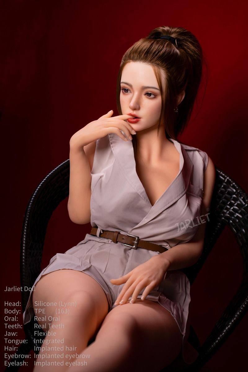 Picture of Jarliet 163cm/5ft4 G-cup Silicone Head Sex Doll – Lynn