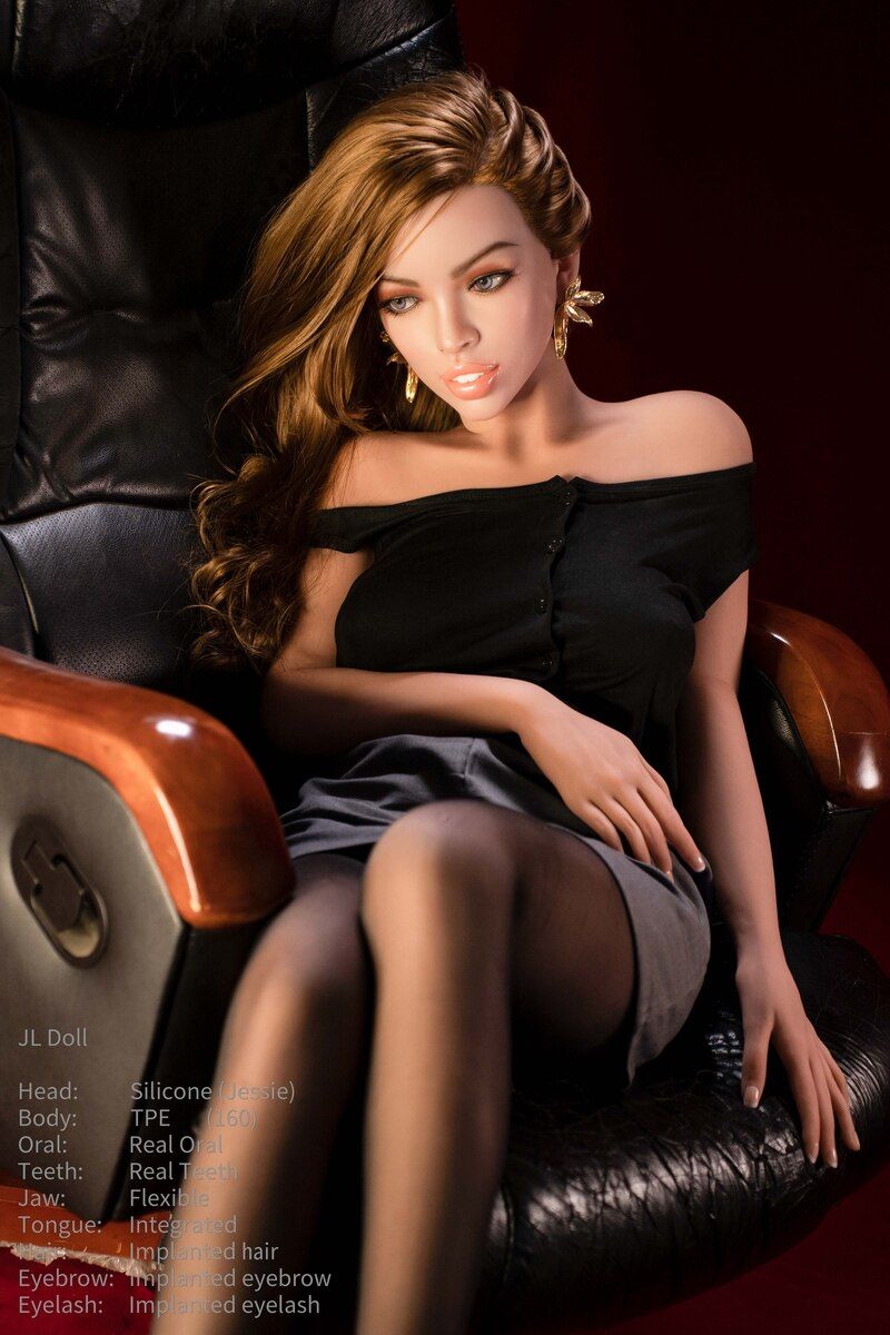 Picture of Jarliet 160cm/5ft3 M-cup Silicone Head Sex Doll – Jessie