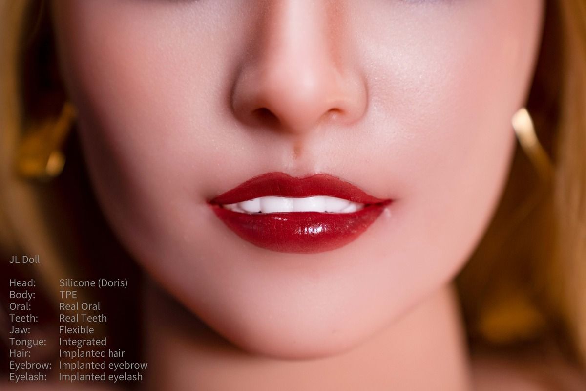 Picture of Jarliet 148cm/4ft10 E-cup Silicone Head Sex Doll – Doris