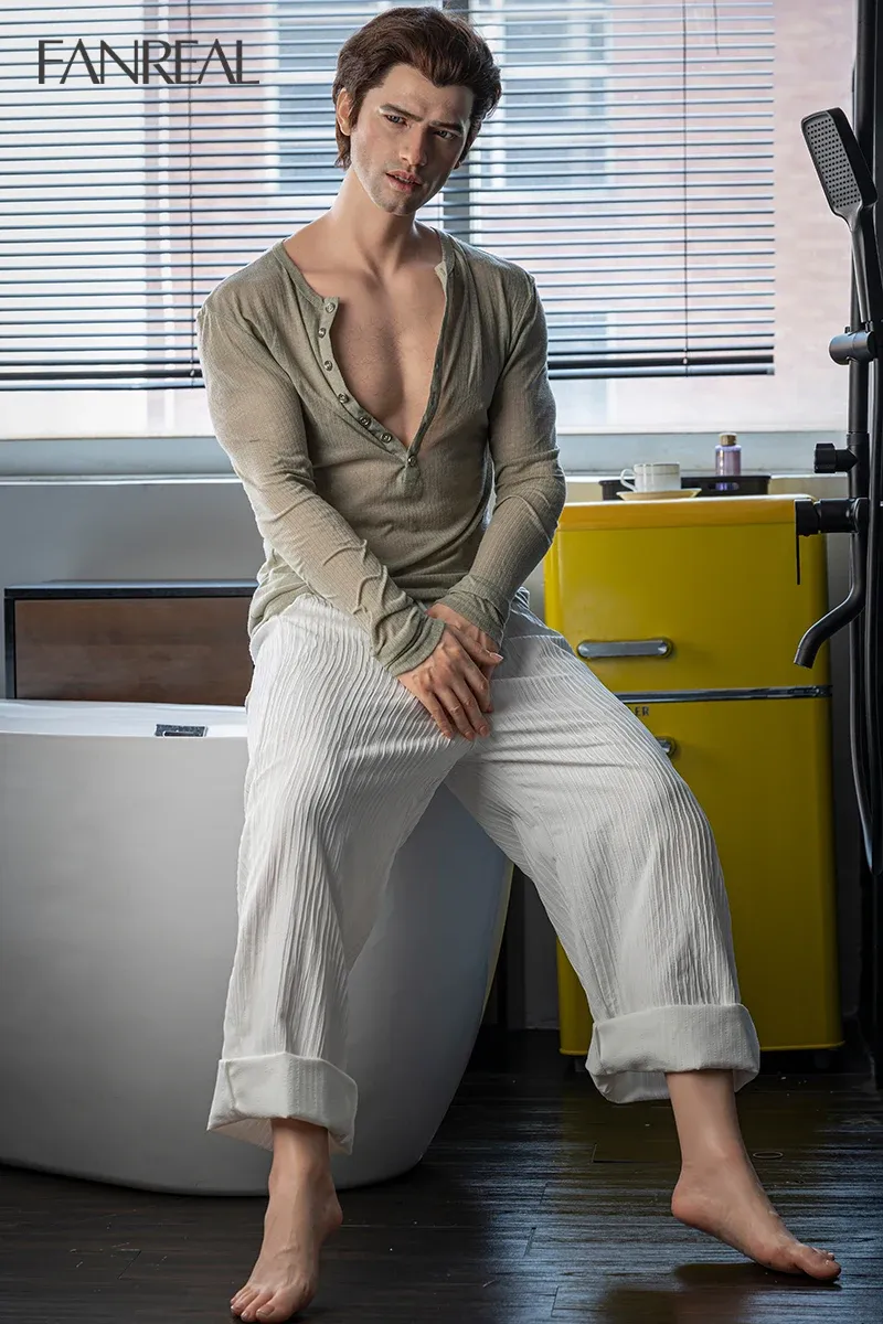 Picture of Male 173cm/5ft8 Silicone Sex Doll – Carter