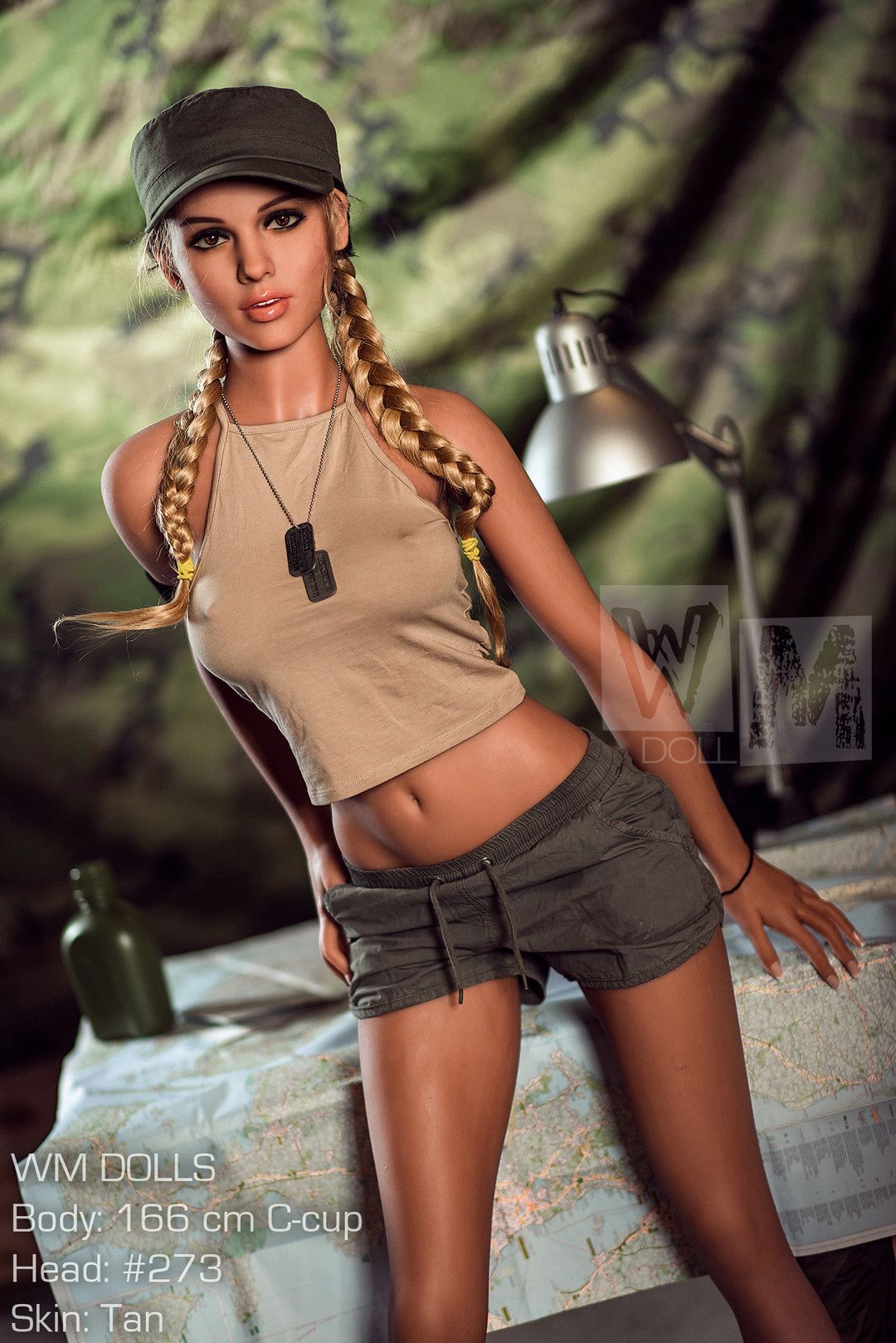 Picture of WM Dolls 5ft45/166cm C cup TPE Sex Doll - Moni