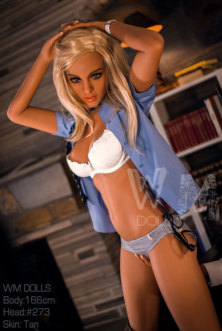 Picture of WM Dolls 5ft45/166cm C cup TPE Sex Doll - Ava