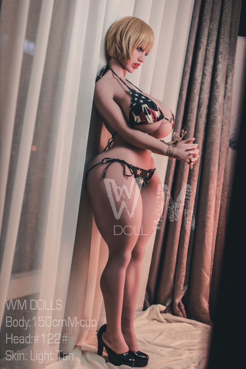Picture of WM Dolls 4ft9/150cm M Cup TPE Sex Doll - Emma
