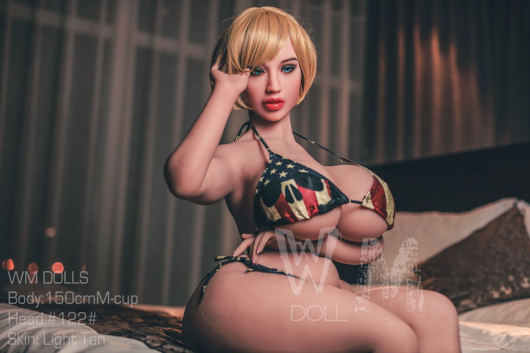 Picture of WM Dolls 4ft9/150cm M Cup TPE Sex Doll - Emma