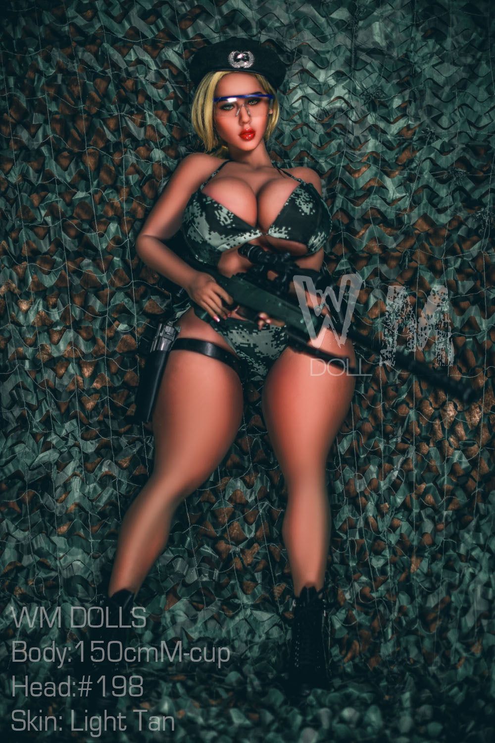 Picture of WM Dolls 4ft9/150cm M Cup TPE Sex Doll - Amelia