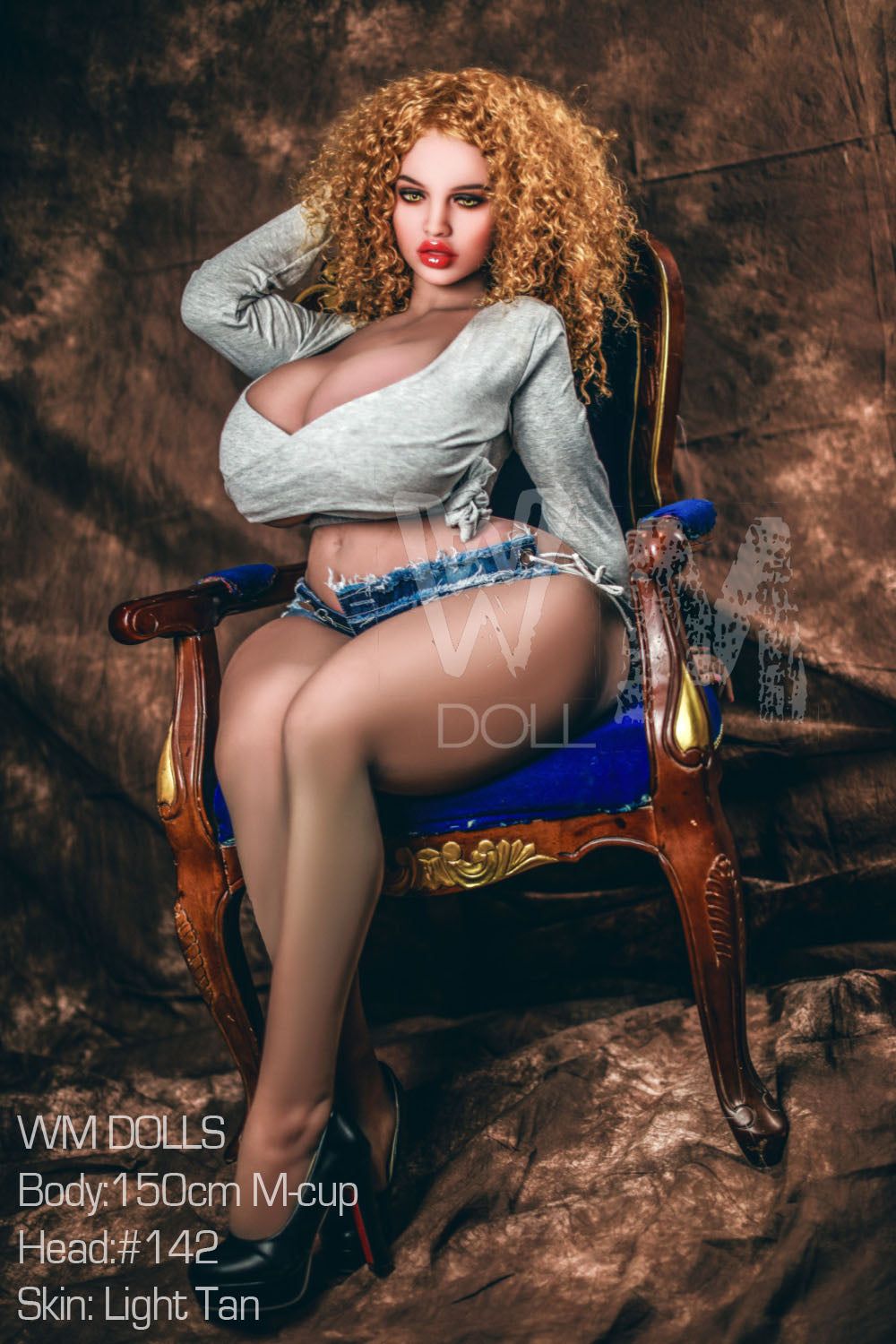 Picture of WM Dolls 4ft9/150cm M Cup TPE Sex Doll - Charlotte