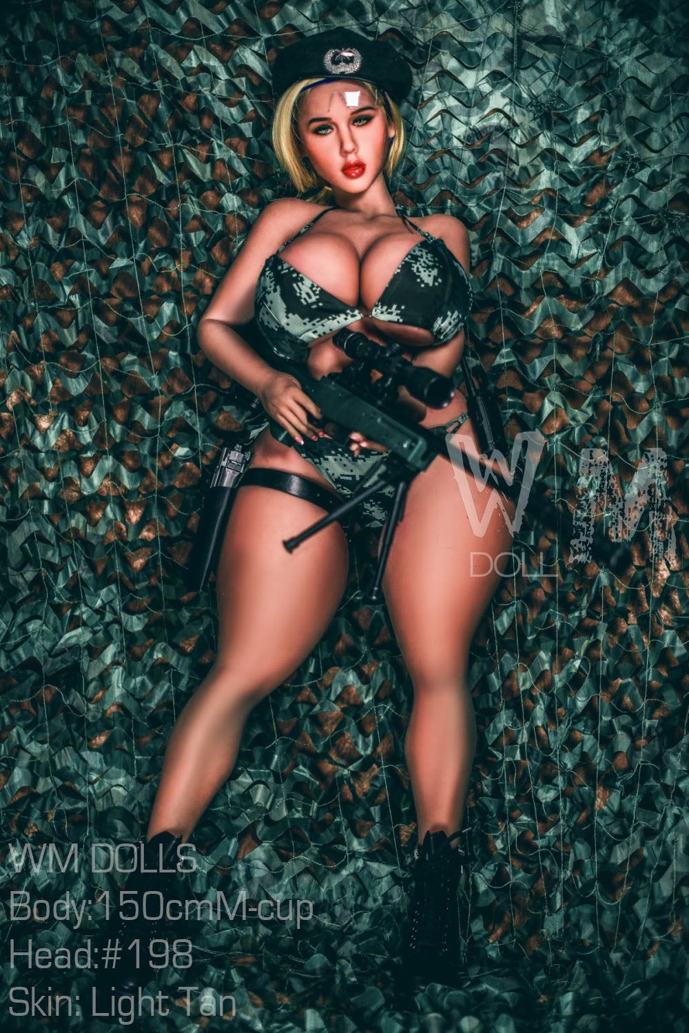 Picture of WM Dolls 4ft9/150cm M Cup TPE Sex Doll - Amelia