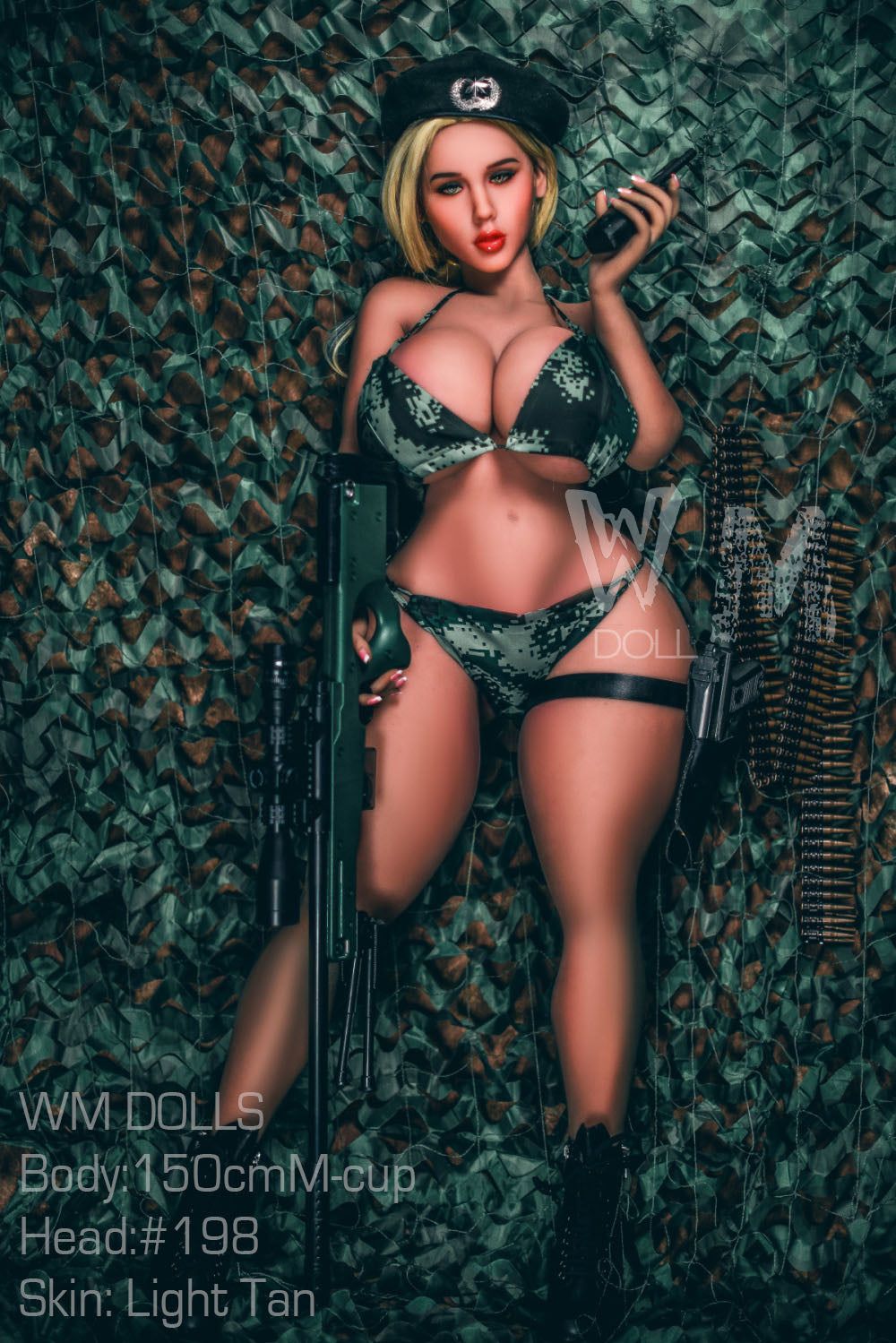 Picture of WM Dolls 4ft9/150cm M Cup TPE Sex Doll - Amelia