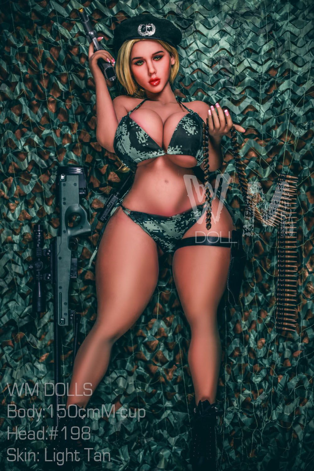 Picture of WM Dolls 4ft9/150cm M Cup TPE Sex Doll - Amelia