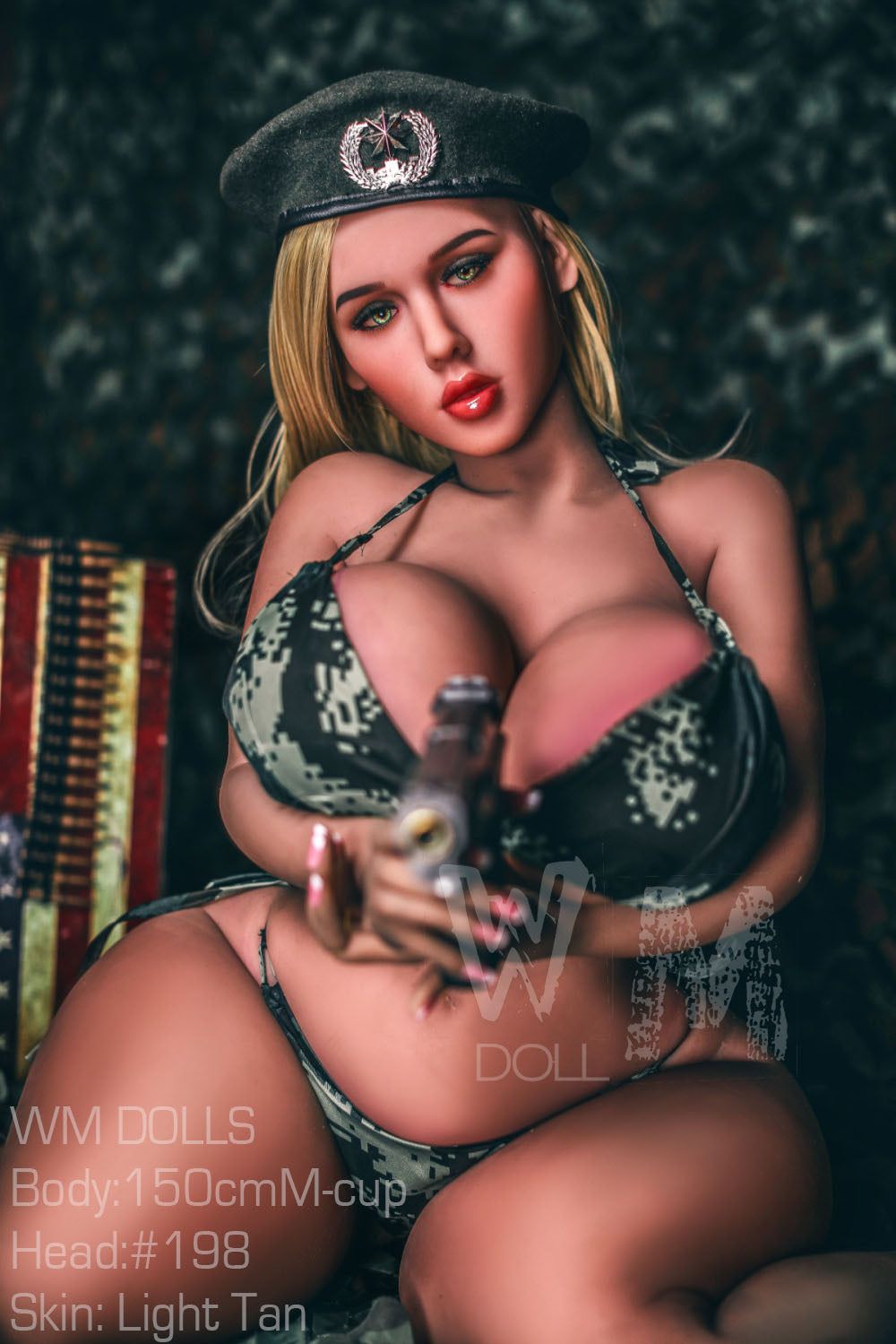 Picture of WM Dolls 4ft9/150cm M Cup TPE Sex Doll - Amelia