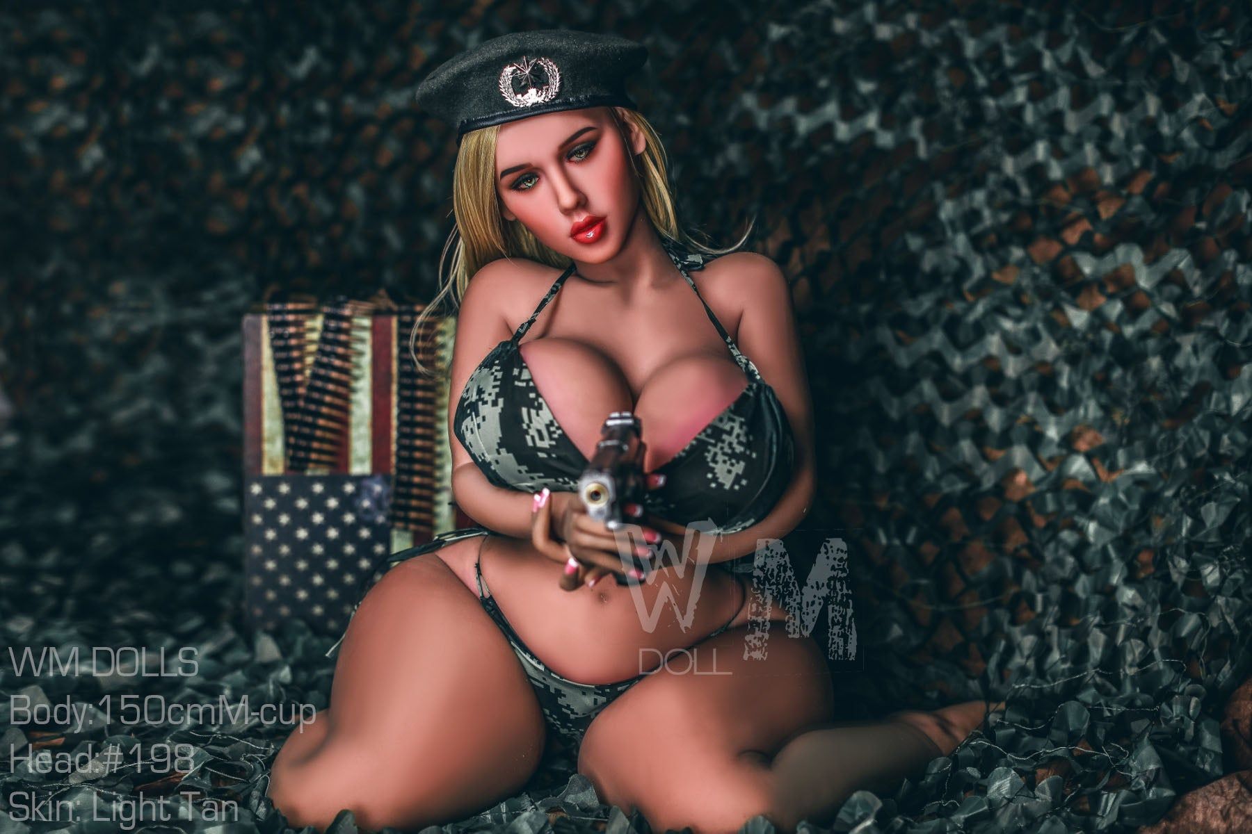 Picture of WM Dolls 4ft9/150cm M Cup TPE Sex Doll - Amelia