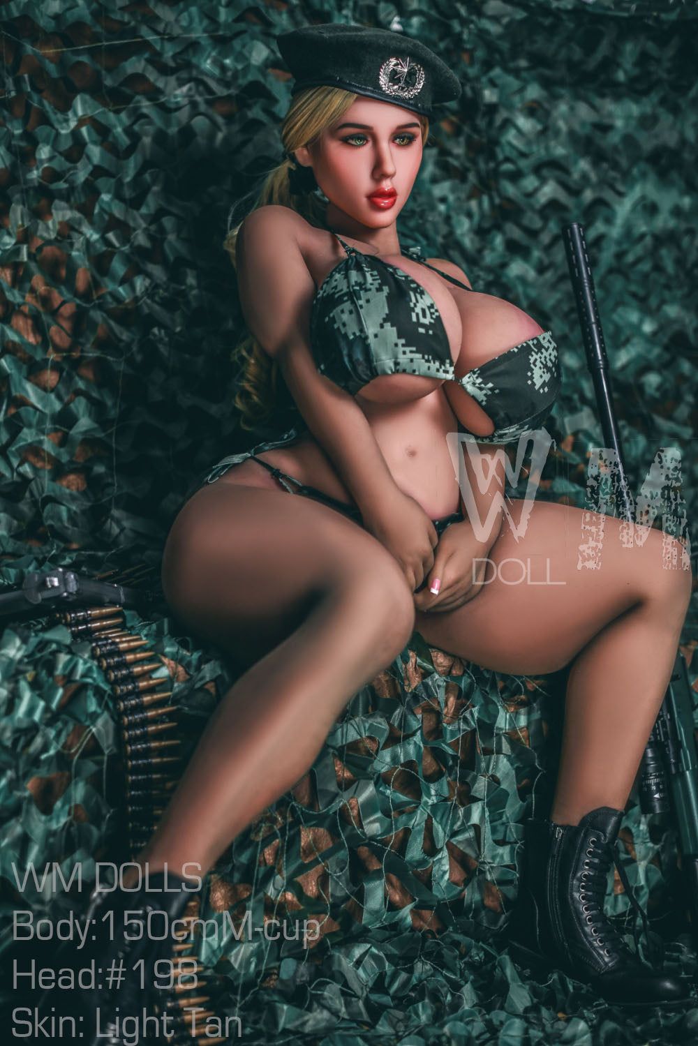 Picture of WM Dolls 4ft9/150cm M Cup TPE Sex Doll - Amelia