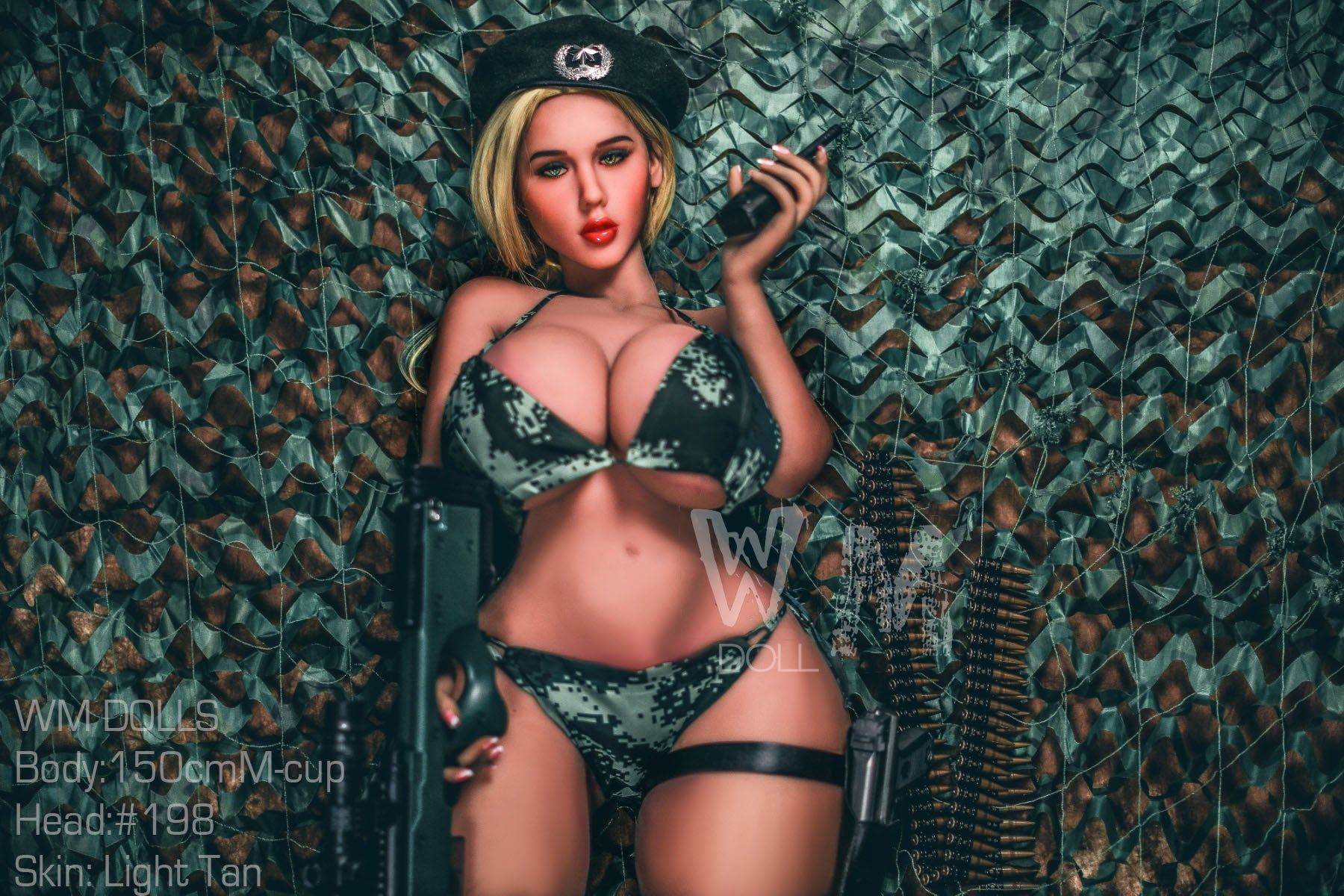 Picture of WM Dolls 4ft9/150cm M Cup TPE Sex Doll - Amelia