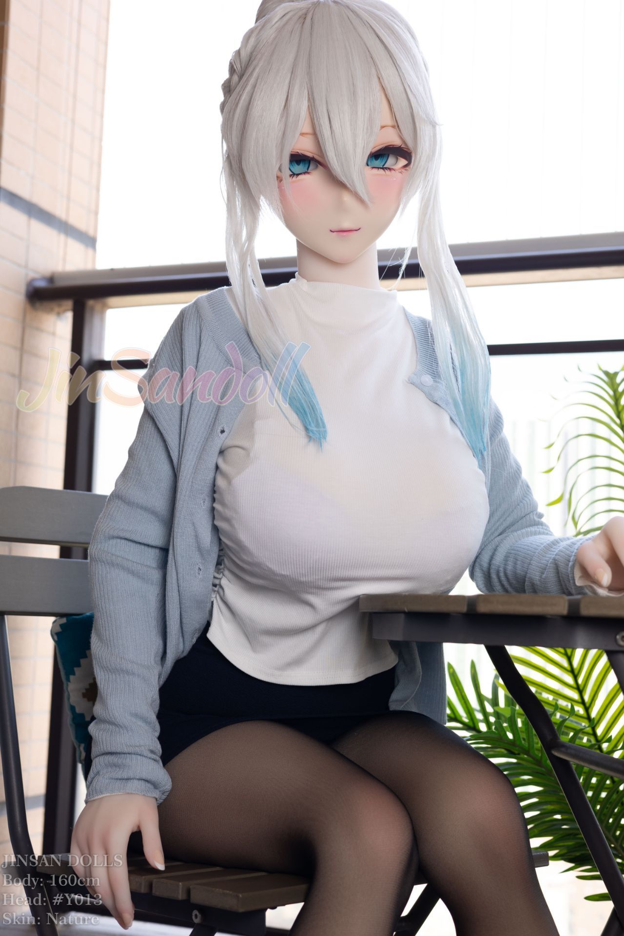 Picture of WM Dolls 5ft3/160cm H Cup PVC Head YukinoMifuyu TPE Sex Doll - Robin