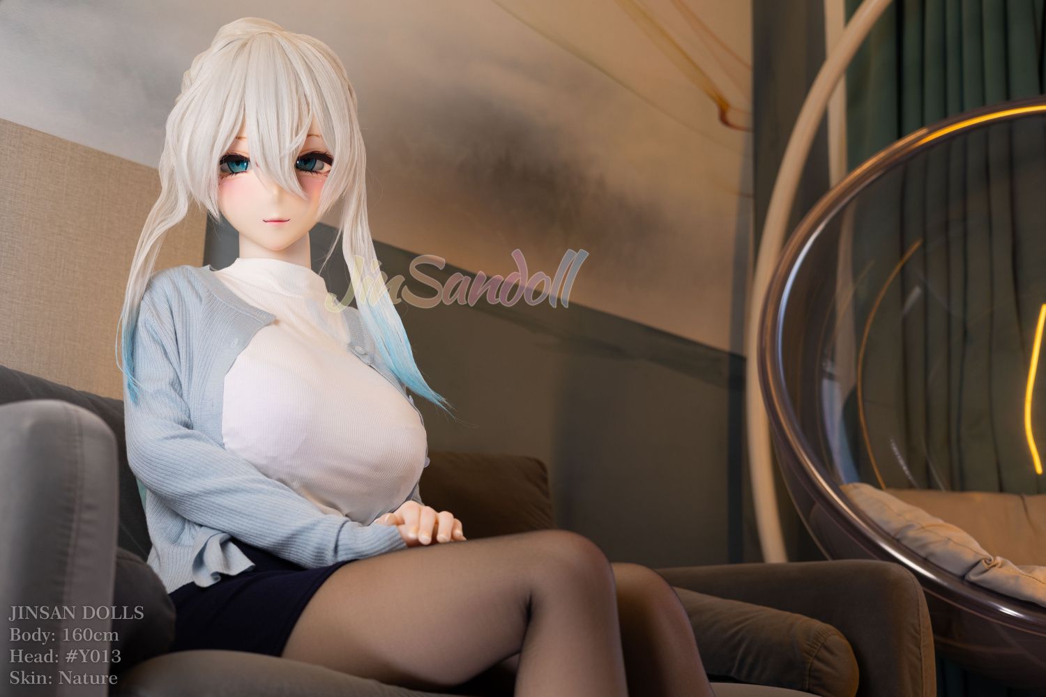 Picture of WM Dolls 5ft3/160cm H Cup PVC Head YukinoMifuyu TPE Sex Doll - Robin