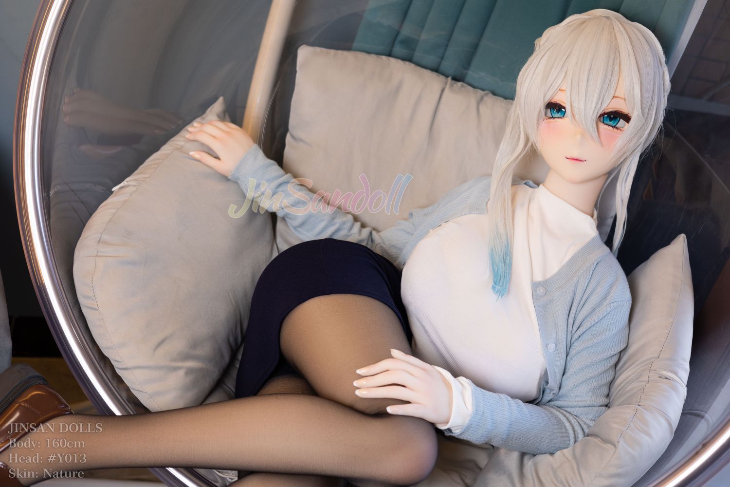 Picture of WM Dolls 5ft3/160cm H Cup PVC Head YukinoMifuyu TPE Sex Doll - Robin