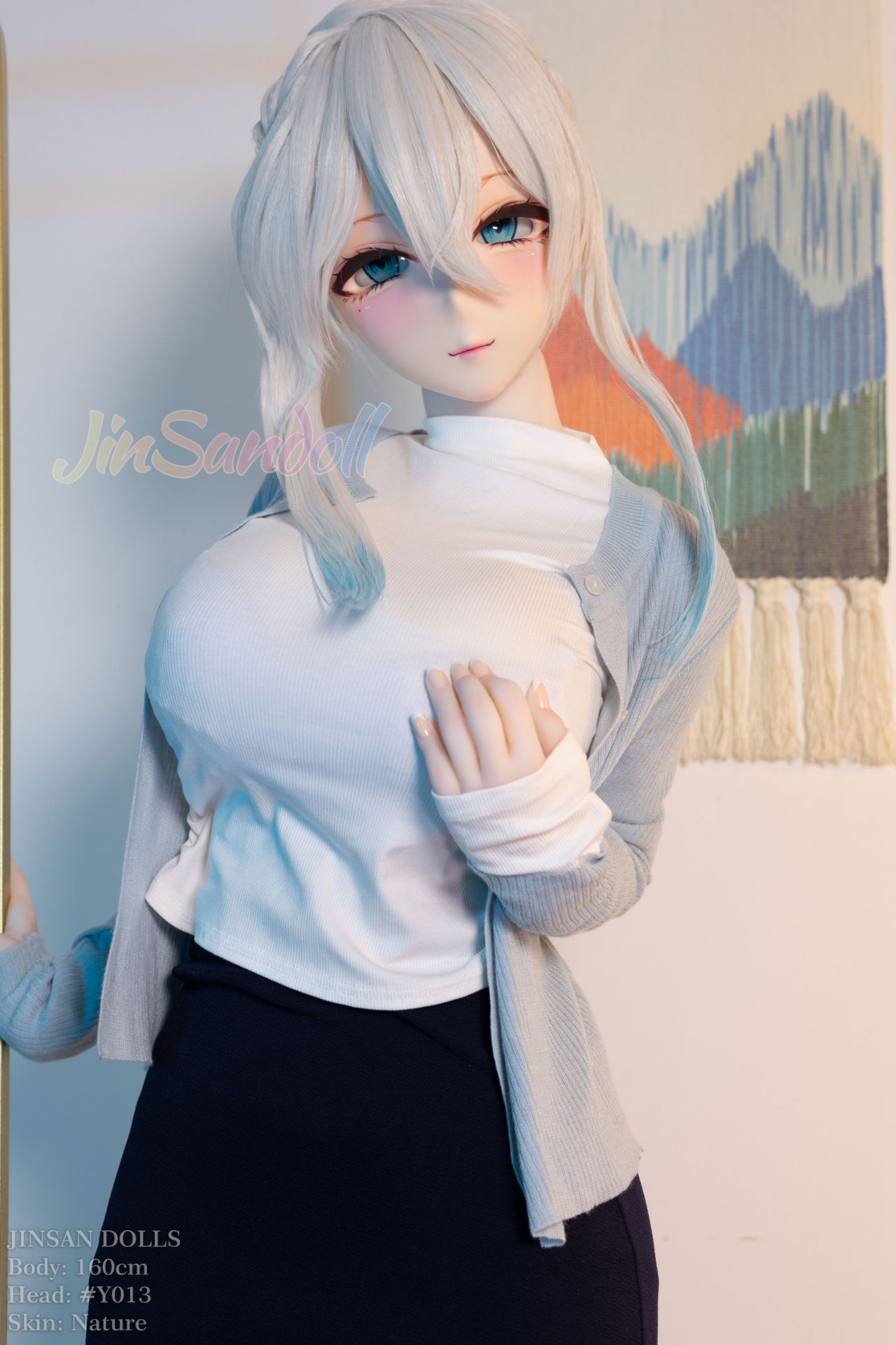 Picture of WM Dolls 5ft3/160cm H Cup PVC Head YukinoMifuyu TPE Sex Doll - Robin