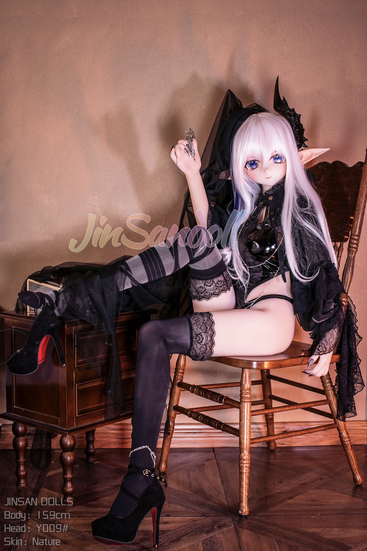 Picture of WM Dolls 5ft3/159cm B Cup PVC Head TPE Sex Doll - Elita