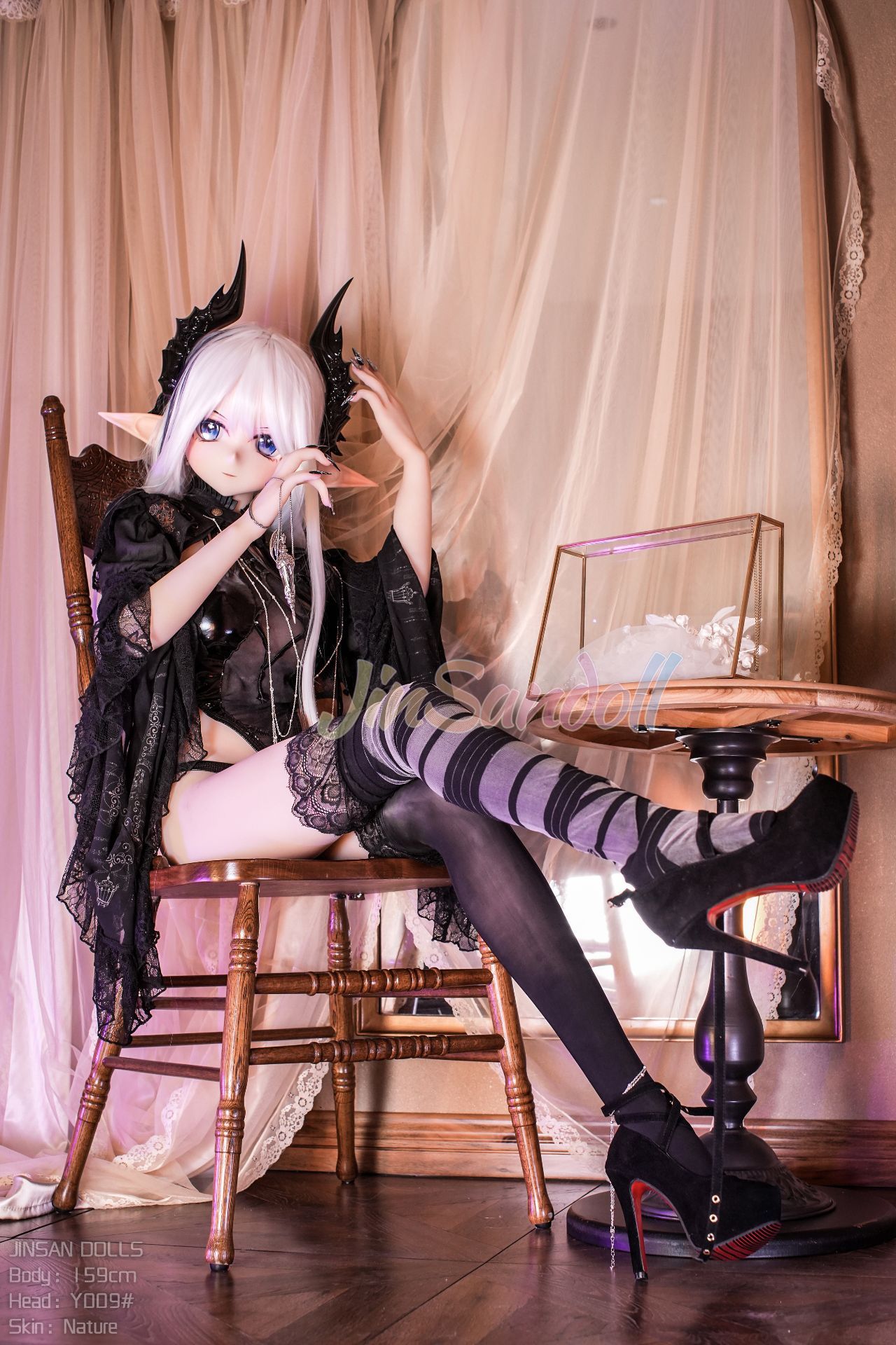 Picture of WM Dolls 5ft3/159cm B Cup PVC Head TPE Sex Doll - Elita