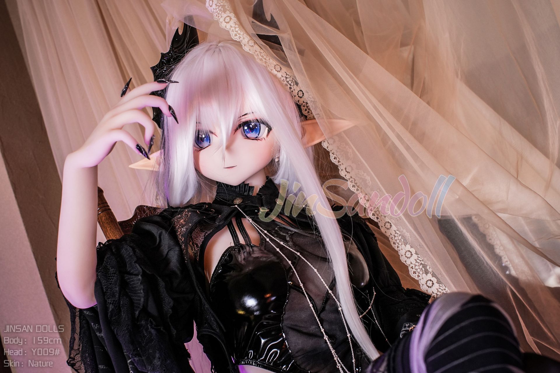 Picture of WM Dolls 5ft3/159cm B Cup PVC Head TPE Sex Doll - Elita