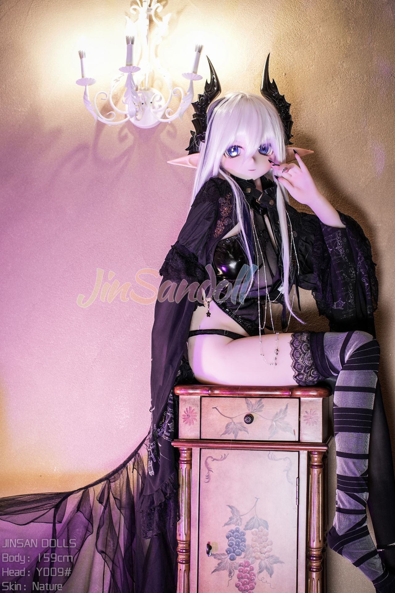 Picture of WM Dolls 5ft3/159cm B Cup PVC Head TPE Sex Doll - Elita