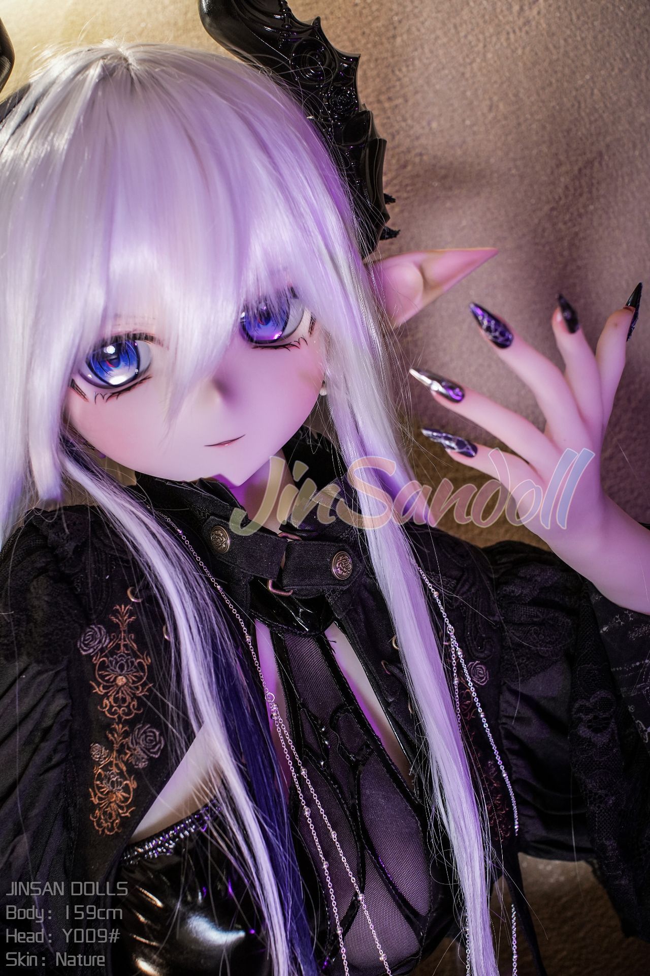 Picture of WM Dolls 5ft3/159cm B Cup PVC Head TPE Sex Doll - Elita