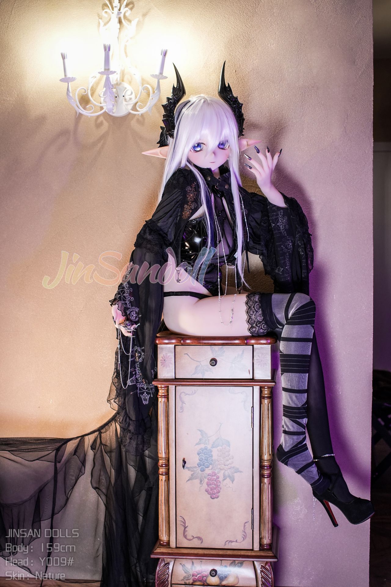 Picture of WM Dolls 5ft3/159cm B Cup PVC Head TPE Sex Doll - Elita