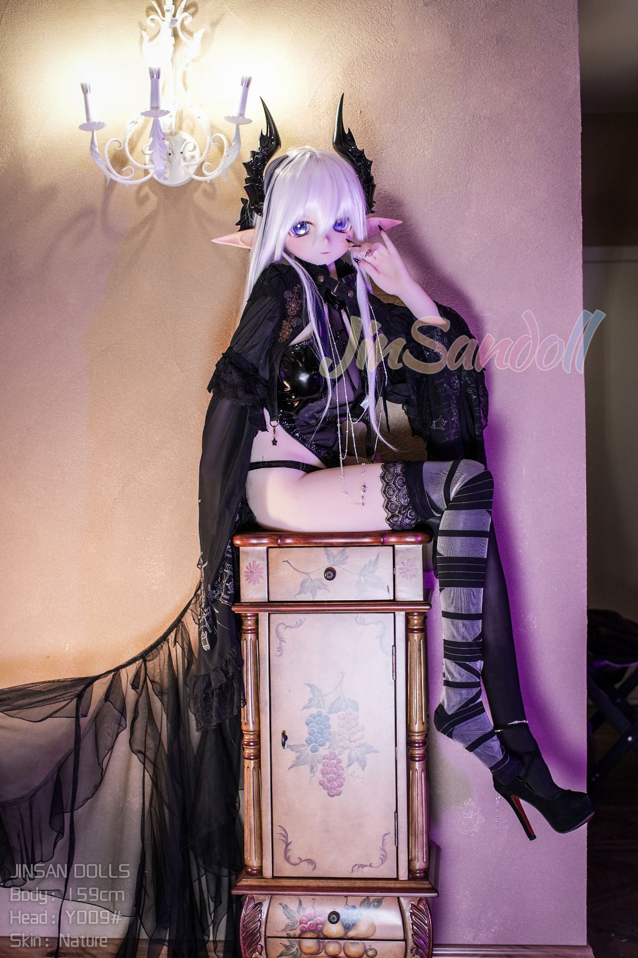 Picture of WM Dolls 5ft3/159cm B Cup PVC Head TPE Sex Doll - Elita