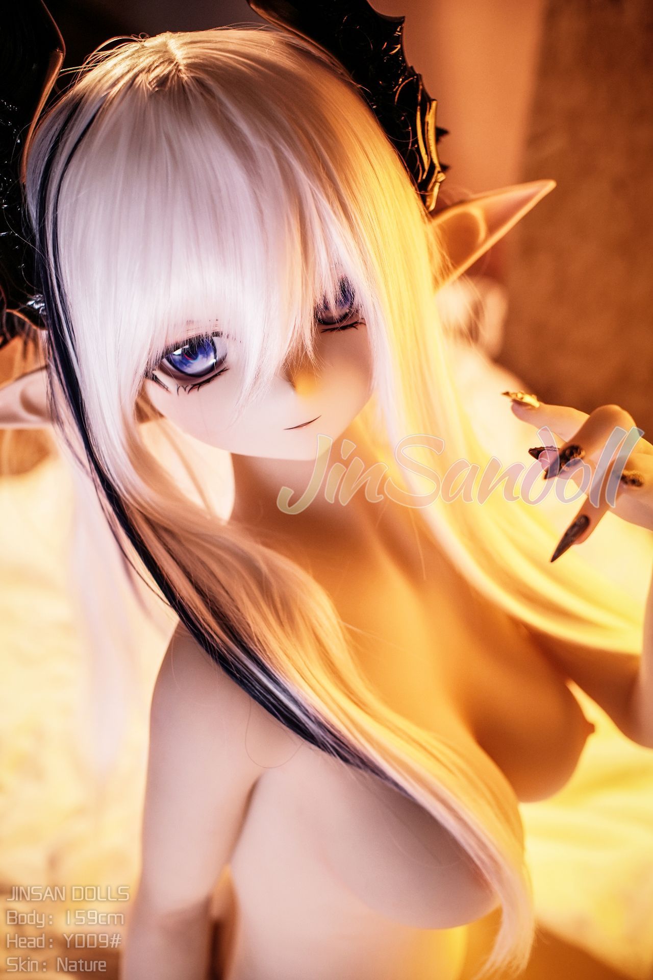 Picture of WM Dolls 5ft3/159cm B Cup PVC Head TPE Sex Doll - Elita