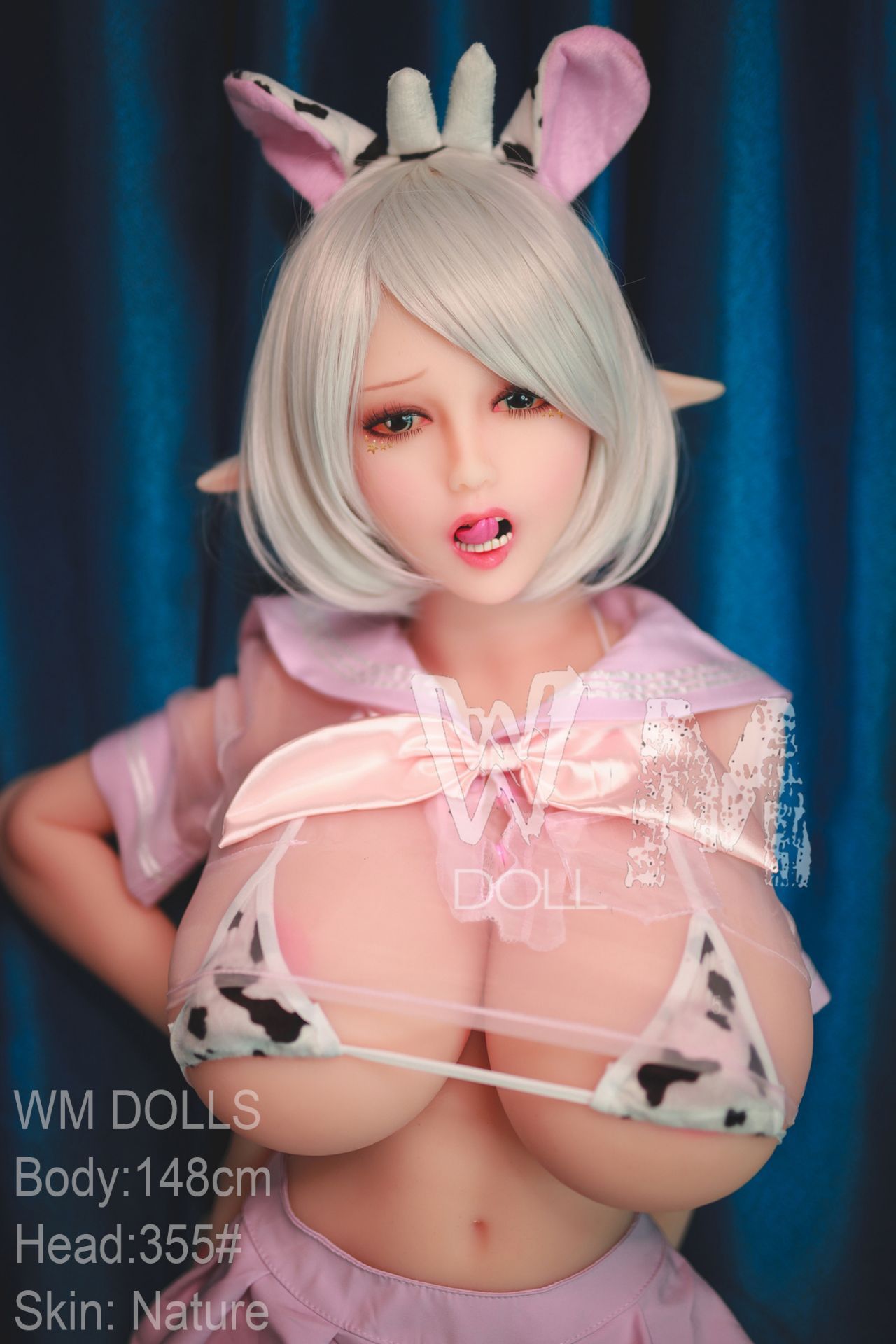 Picture of WM Dolls 4ft9/150cm L Cup TPE Elf Sex Doll with Fuckable Tits - Goblin