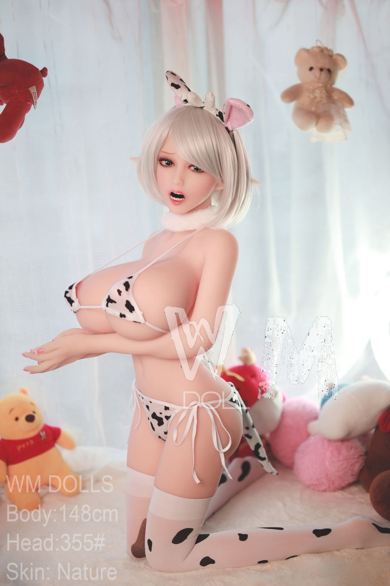 Picture of WM Dolls 4ft9/150cm L Cup TPE Elf Sex Doll with Fuckable Tits - Goblin
