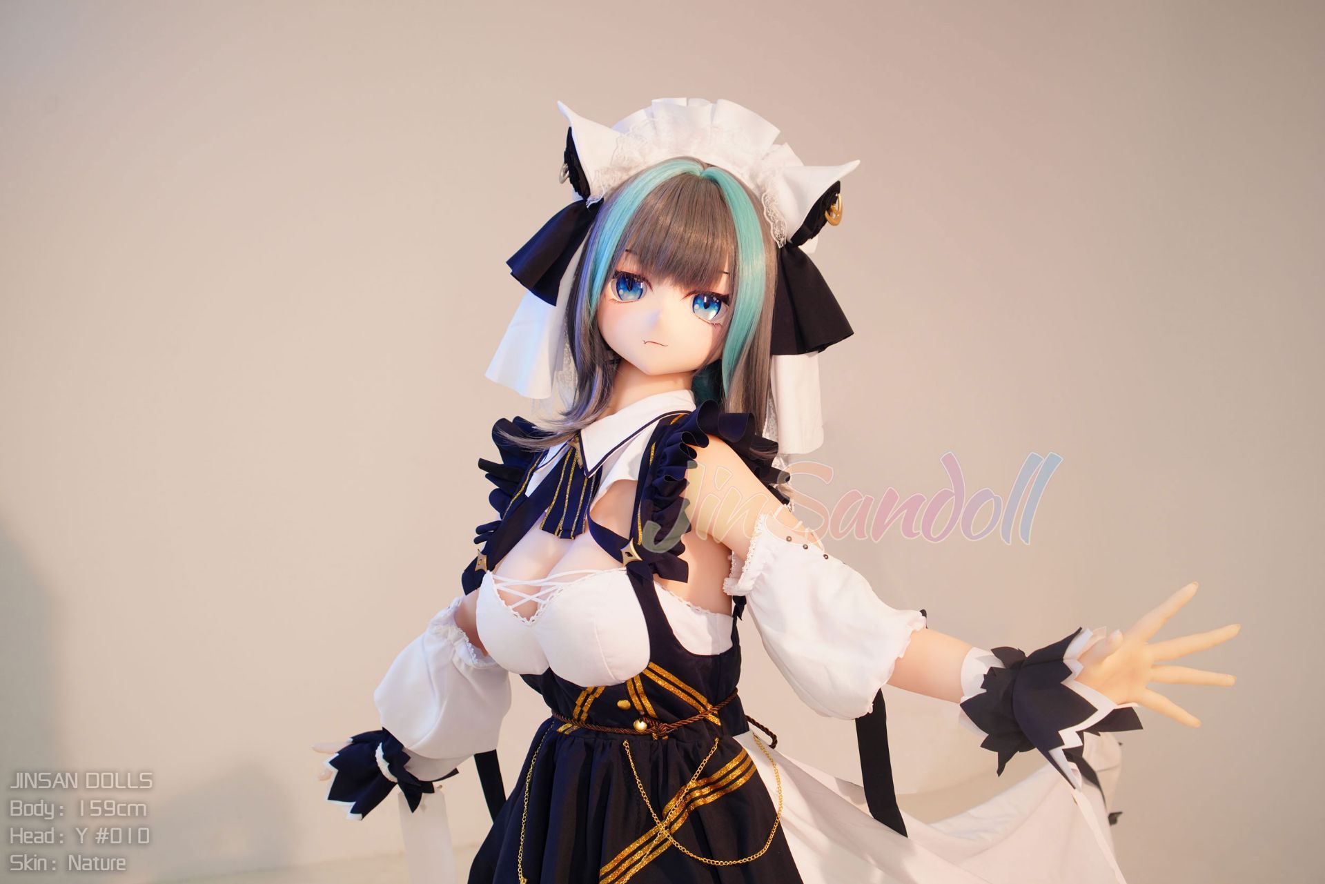 Picture of WM Dolls 5ft3/159cm B Cup PVC Head Anime TPE Sex Doll - Yukio