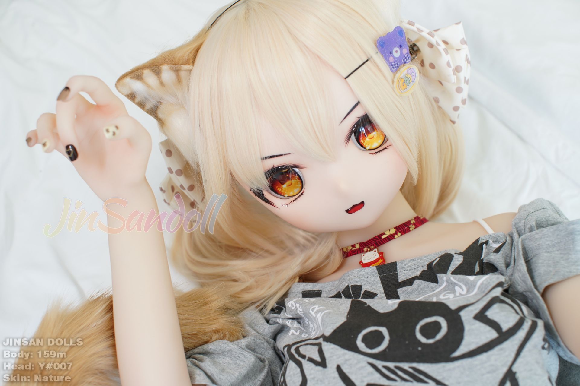 Picture of WM Dolls 5ft3/159cm B Cup PVC Head Cute AnimeTPE Sex Doll - Ayano