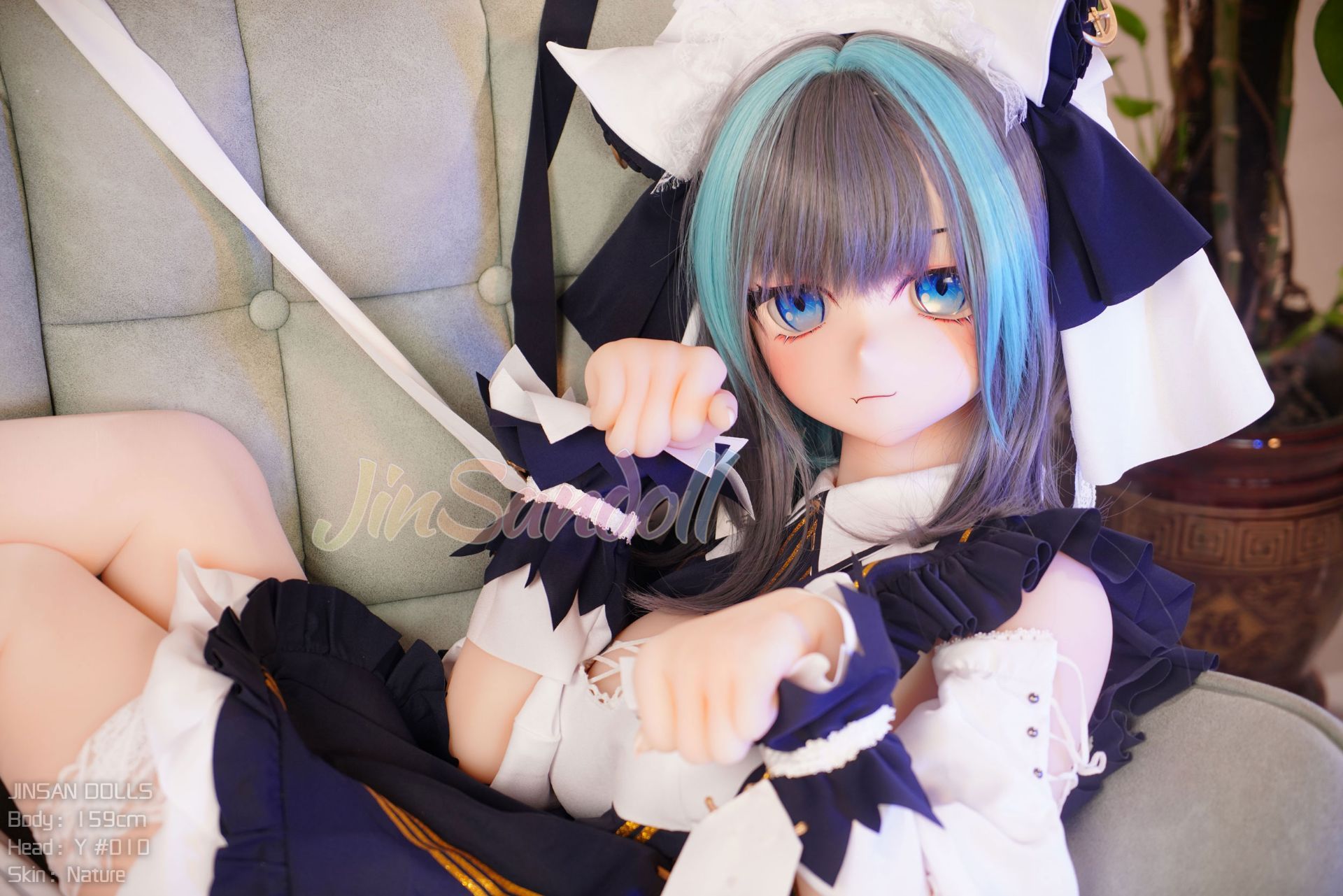 Picture of WM Dolls 5ft3/159cm B Cup PVC Head Anime TPE Sex Doll - Yukio