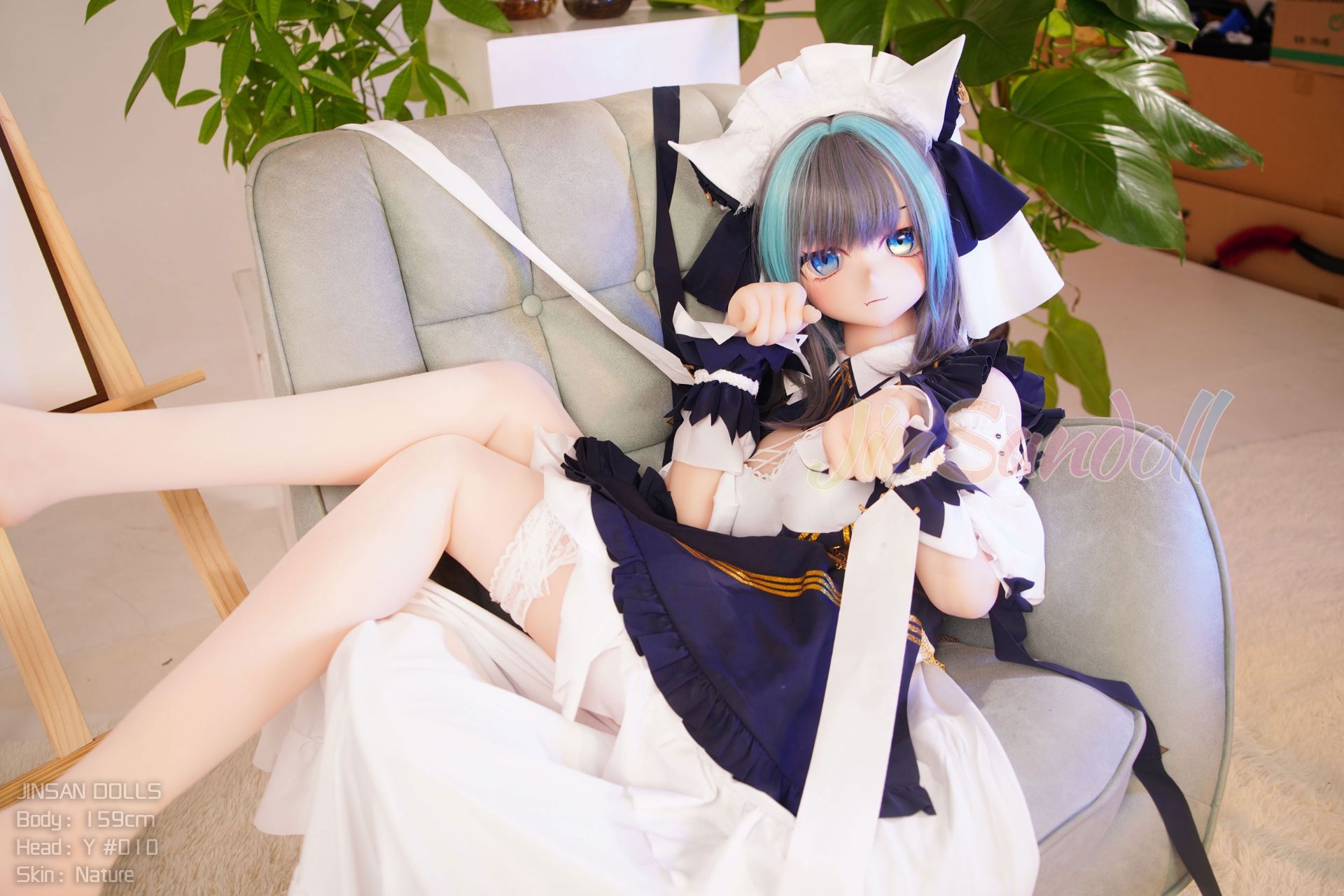 Picture of WM Dolls 5ft3/159cm B Cup PVC Head Anime TPE Sex Doll - Yukio
