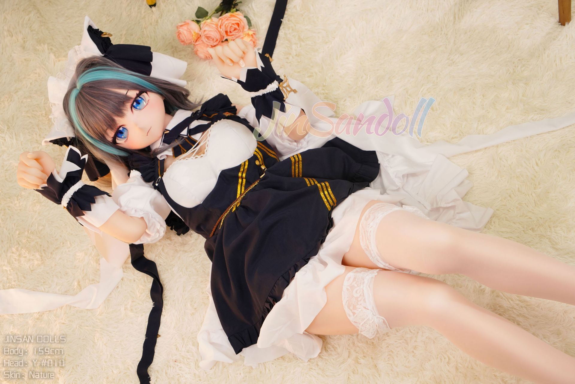 Picture of WM Dolls 5ft3/159cm B Cup PVC Head Anime TPE Sex Doll - Yukio