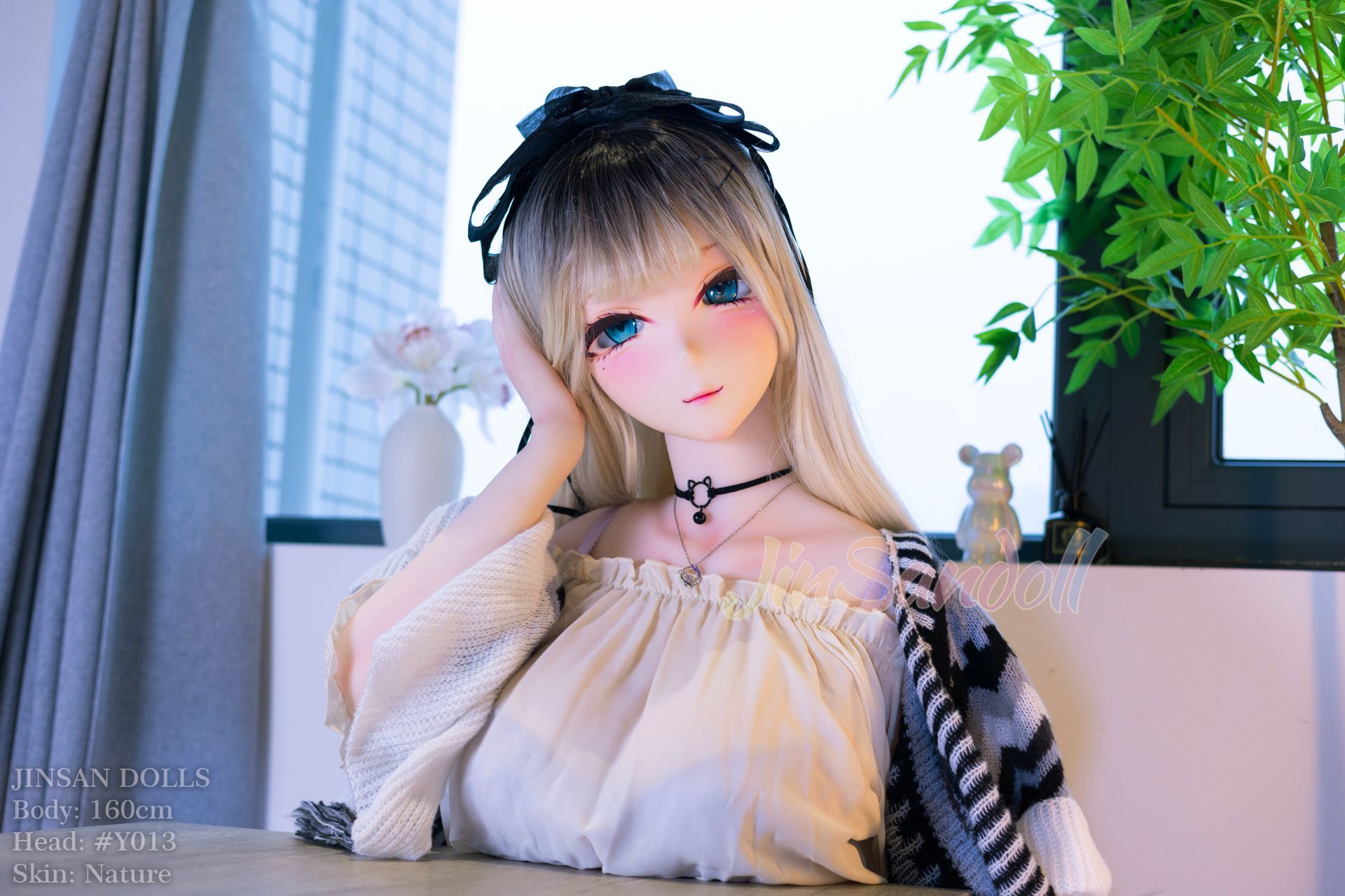 Picture of WM Dolls 5ft3/160cm H Cup TPE Anime PVC HeadHentai Sex Doll - Sylvia