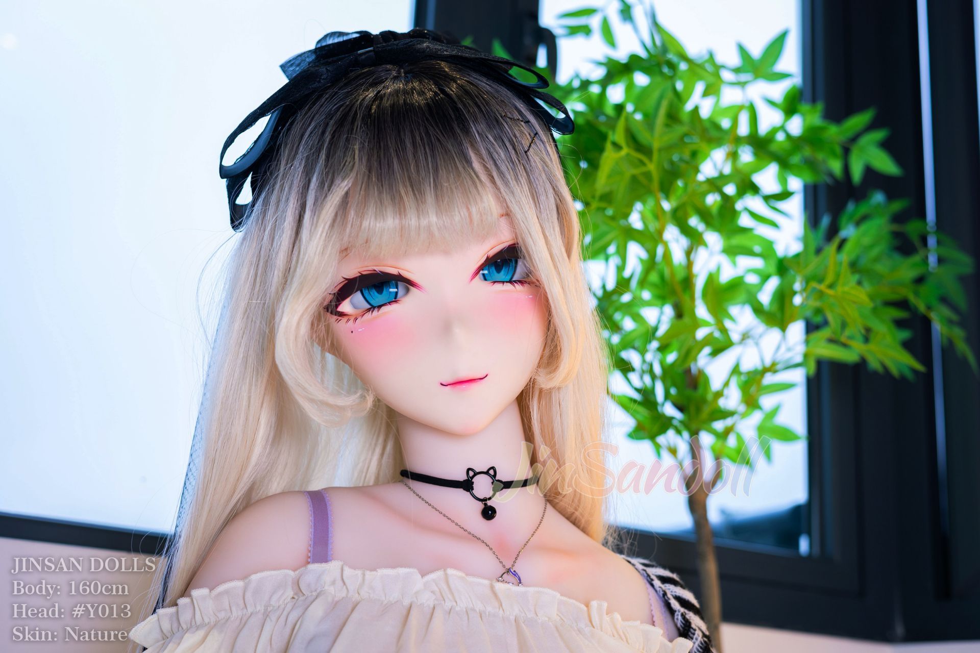 Picture of WM Dolls 5ft3/160cm H Cup TPE Anime PVC HeadHentai Sex Doll - Sylvia