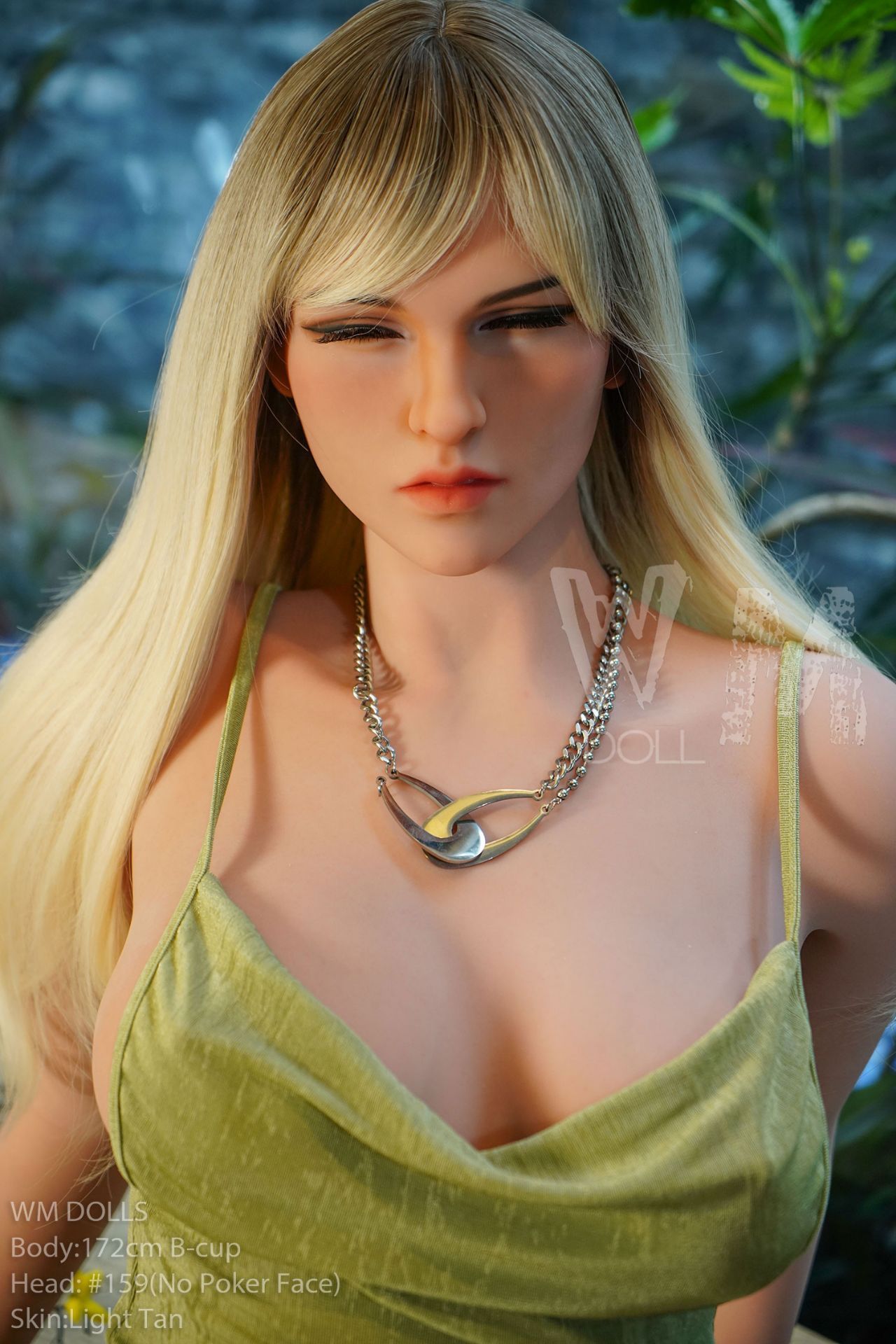 Picture of WM Dolls 5ft6/172cm B cup TPE No Poker Face Sex Doll - Bella