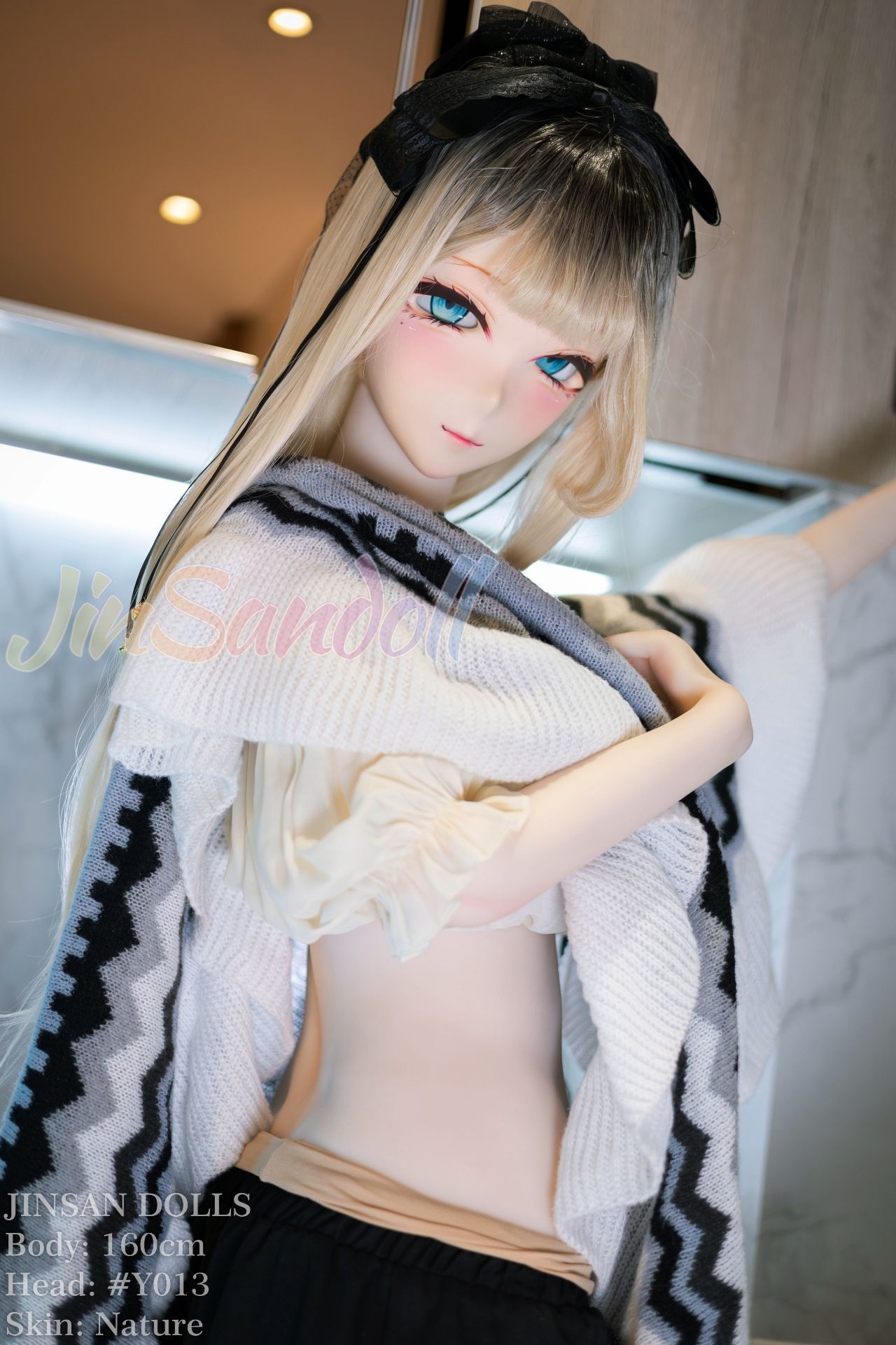 Picture of WM Dolls 5ft3/160cm H Cup TPE Anime PVC HeadHentai Sex Doll - Sylvia