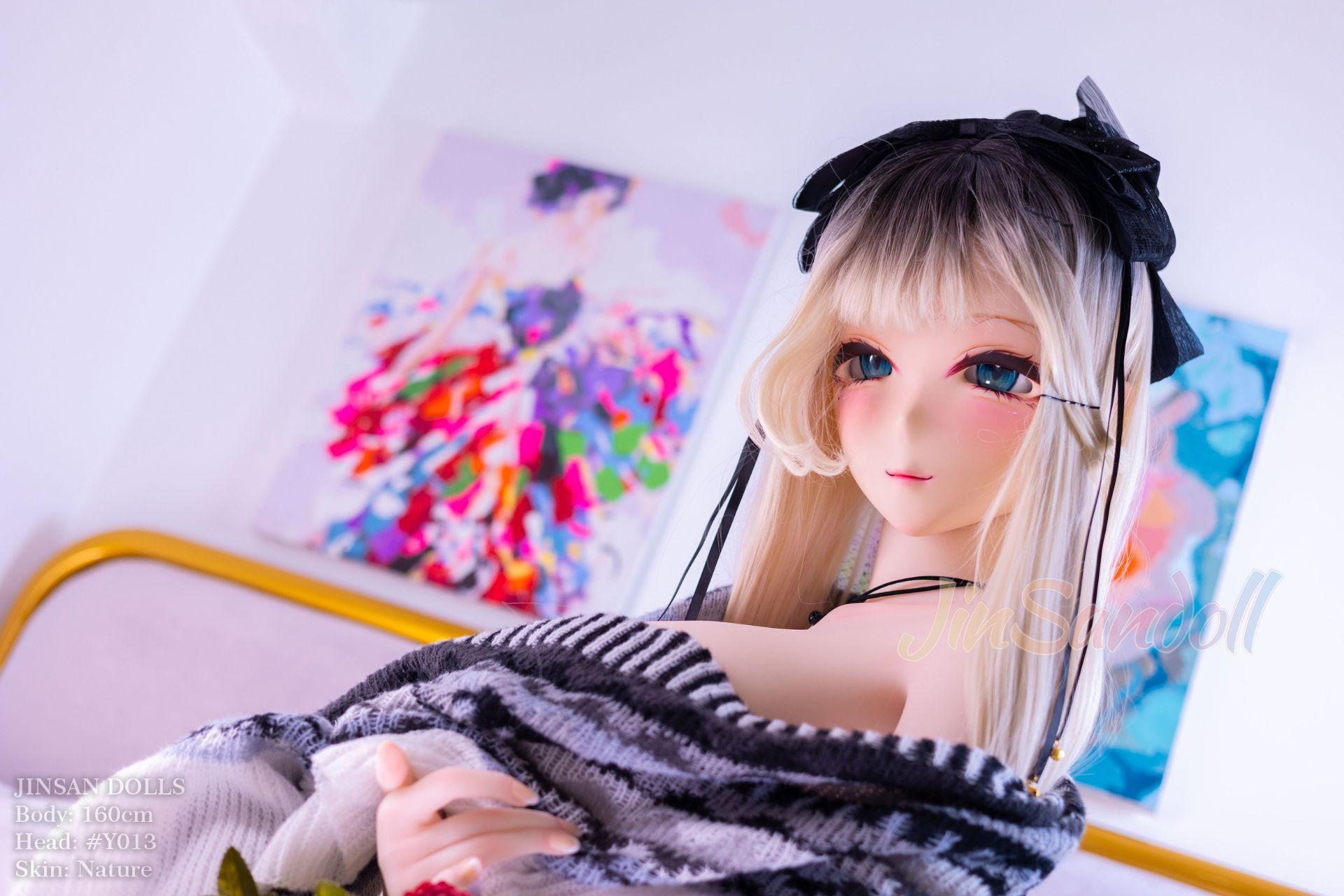 Picture of WM Dolls 5ft3/160cm H Cup TPE Anime PVC HeadHentai Sex Doll - Sylvia