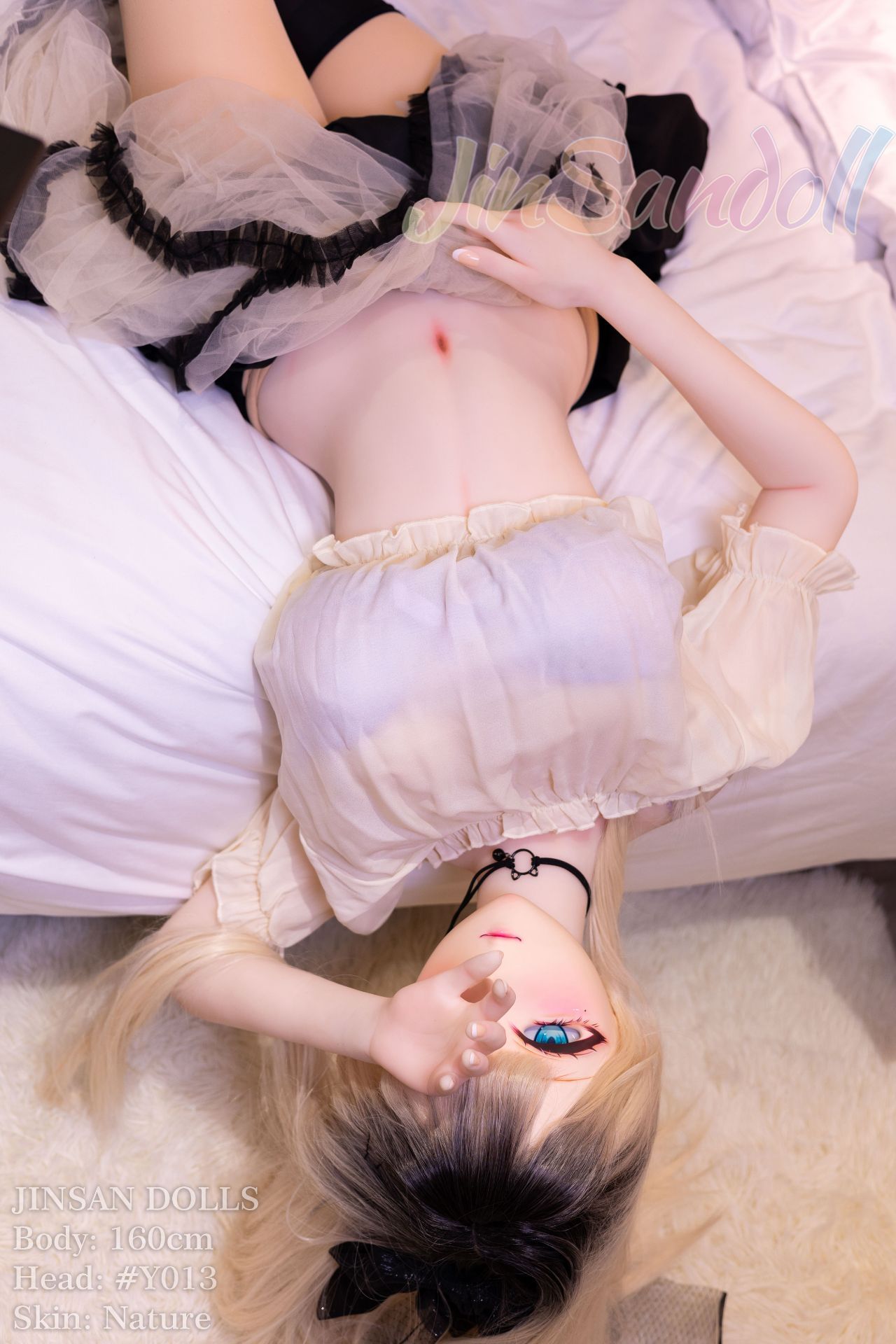 Picture of WM Dolls 5ft3/160cm H Cup TPE Anime PVC HeadHentai Sex Doll - Sylvia