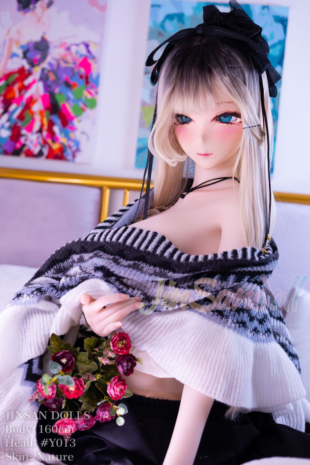 Picture of WM Dolls 5ft3/160cm H Cup TPE Anime PVC HeadHentai Sex Doll - Sylvia