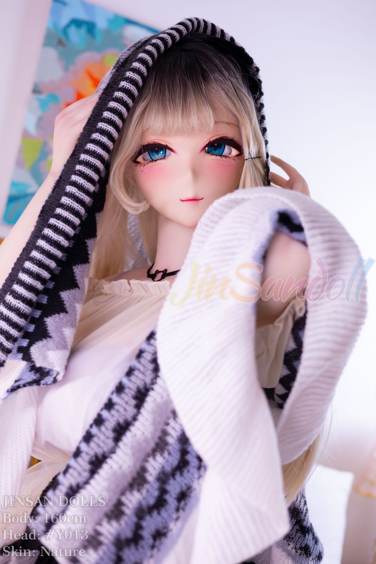 Picture of WM Dolls 5ft3/160cm H Cup TPE Anime PVC HeadHentai Sex Doll - Sylvia
